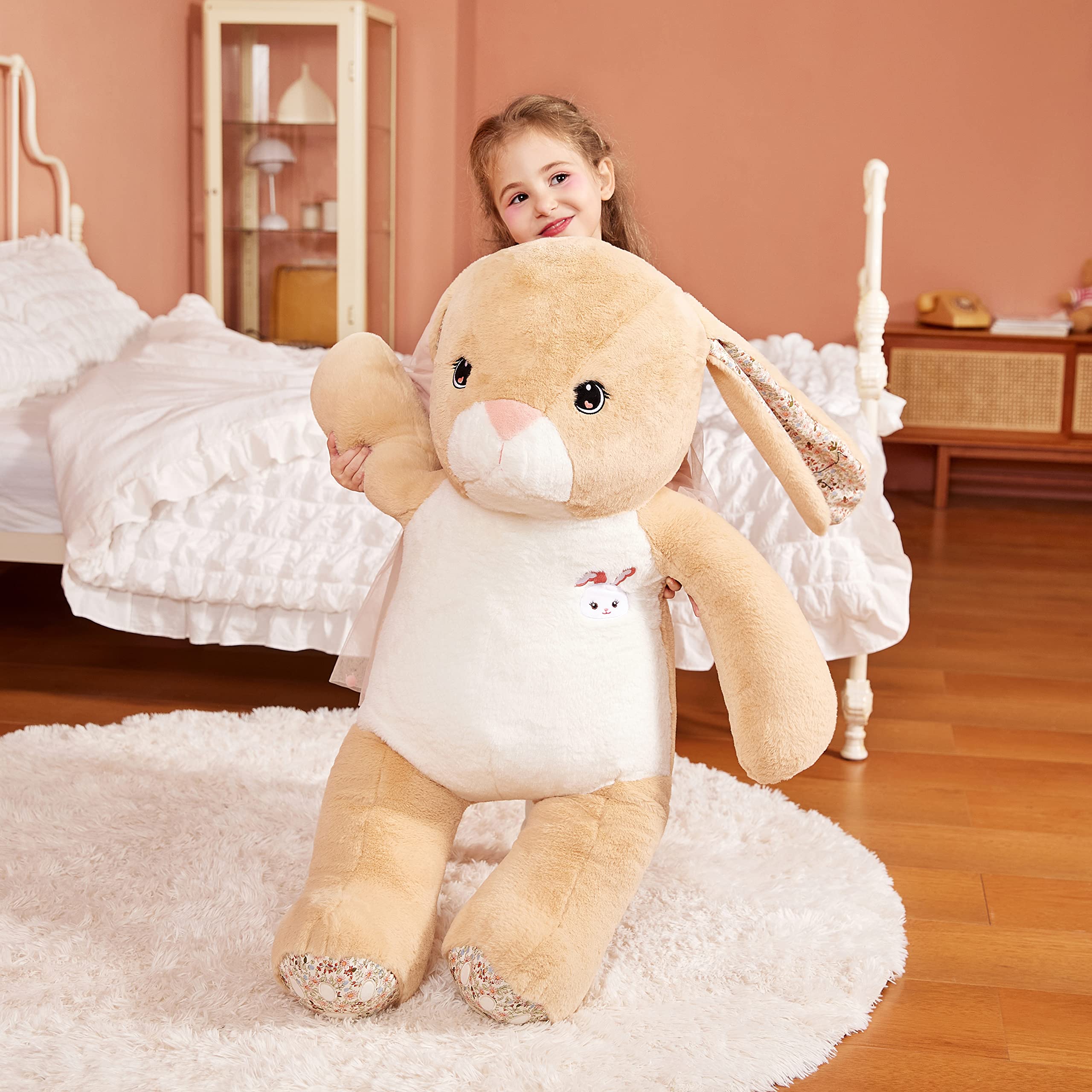 Foto 5 pulgar | Peluche Ikasa Giant Rabbit 30 Cm Para Niños - Venta Internacional.