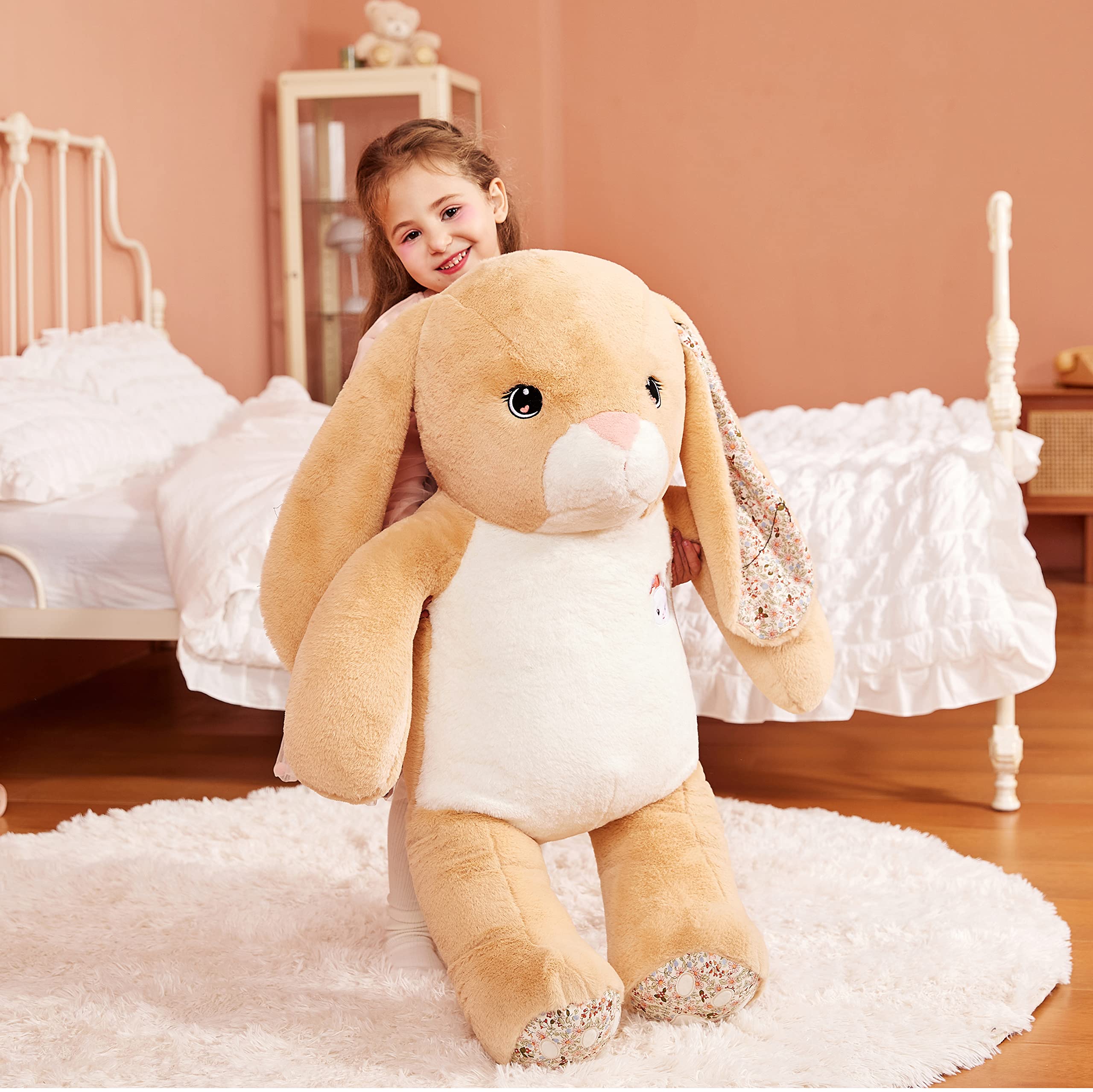 Foto 7 pulgar | Peluche Ikasa Giant Rabbit 30 Cm Para Niños - Venta Internacional.