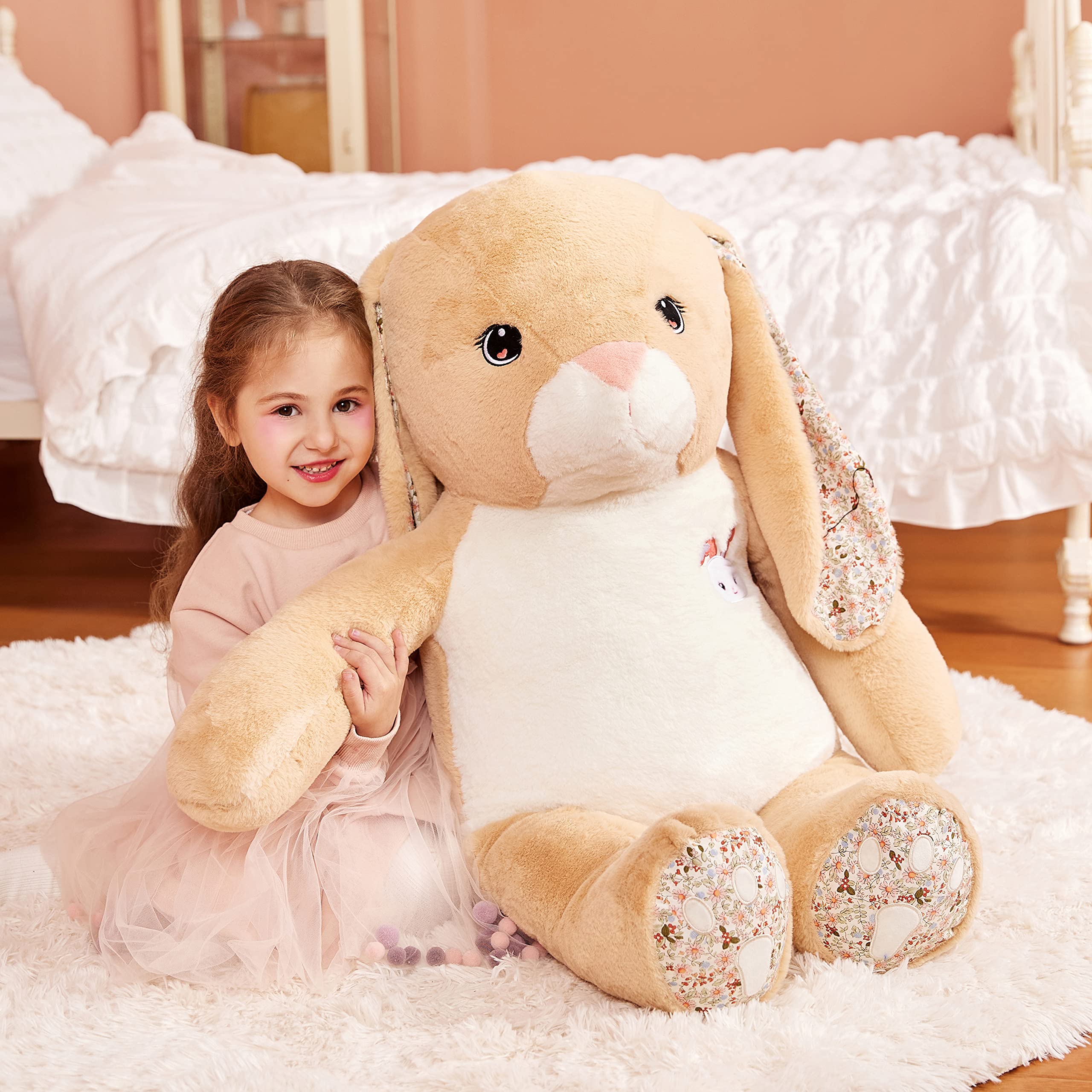 Foto 8 pulgar | Peluche Ikasa Giant Rabbit 30 Cm Para Niños - Venta Internacional.