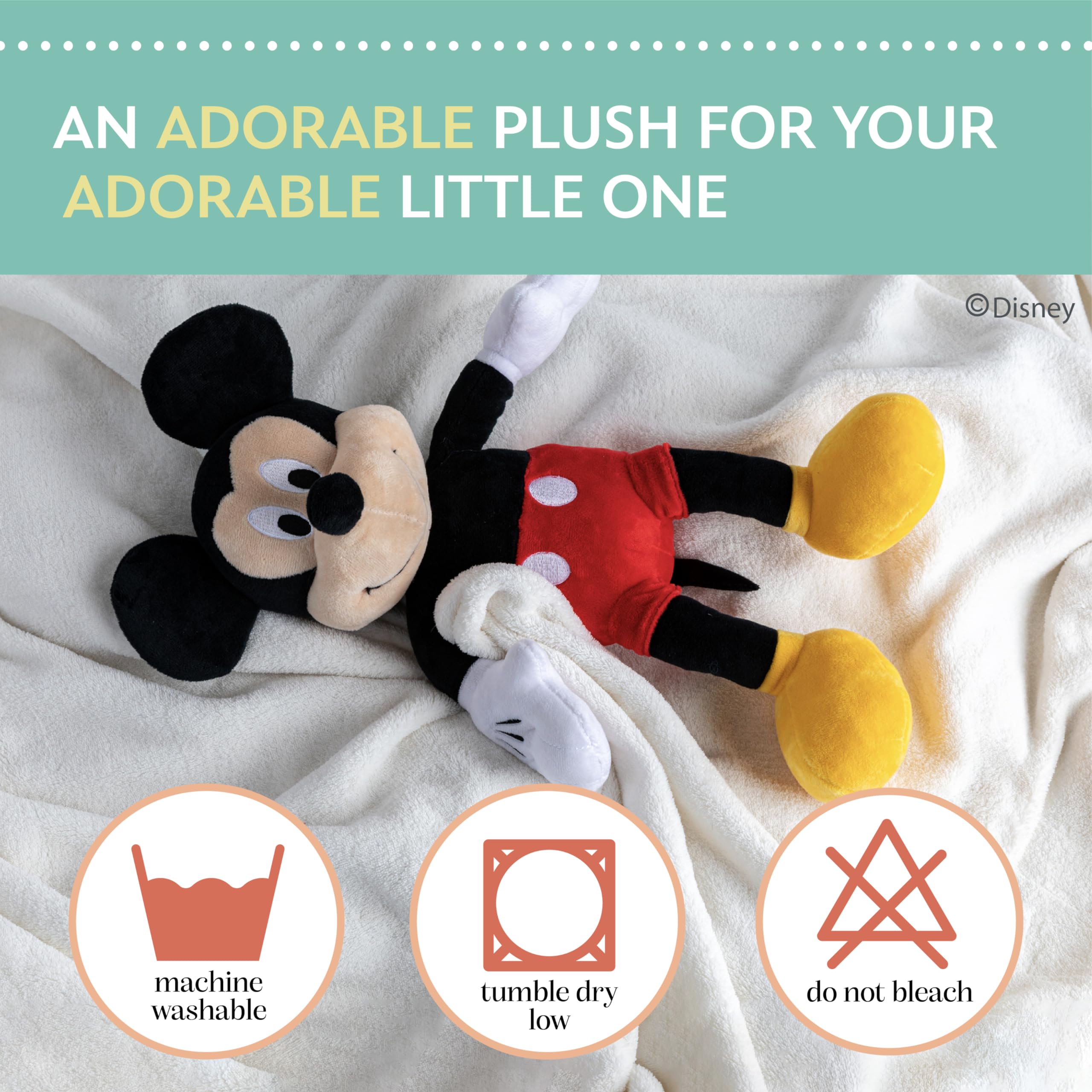 Foto 6 pulgar | Peluche Kids Preferred Disney Mickey 38 Cm - Venta Internacional.