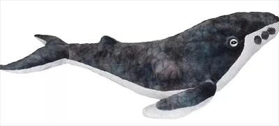 Foto 3 | Peluche Wild Republic Cuddlekins Con Forma De Ballena Jorobada, 50 Cm, Para Niños - Venta Internacional.