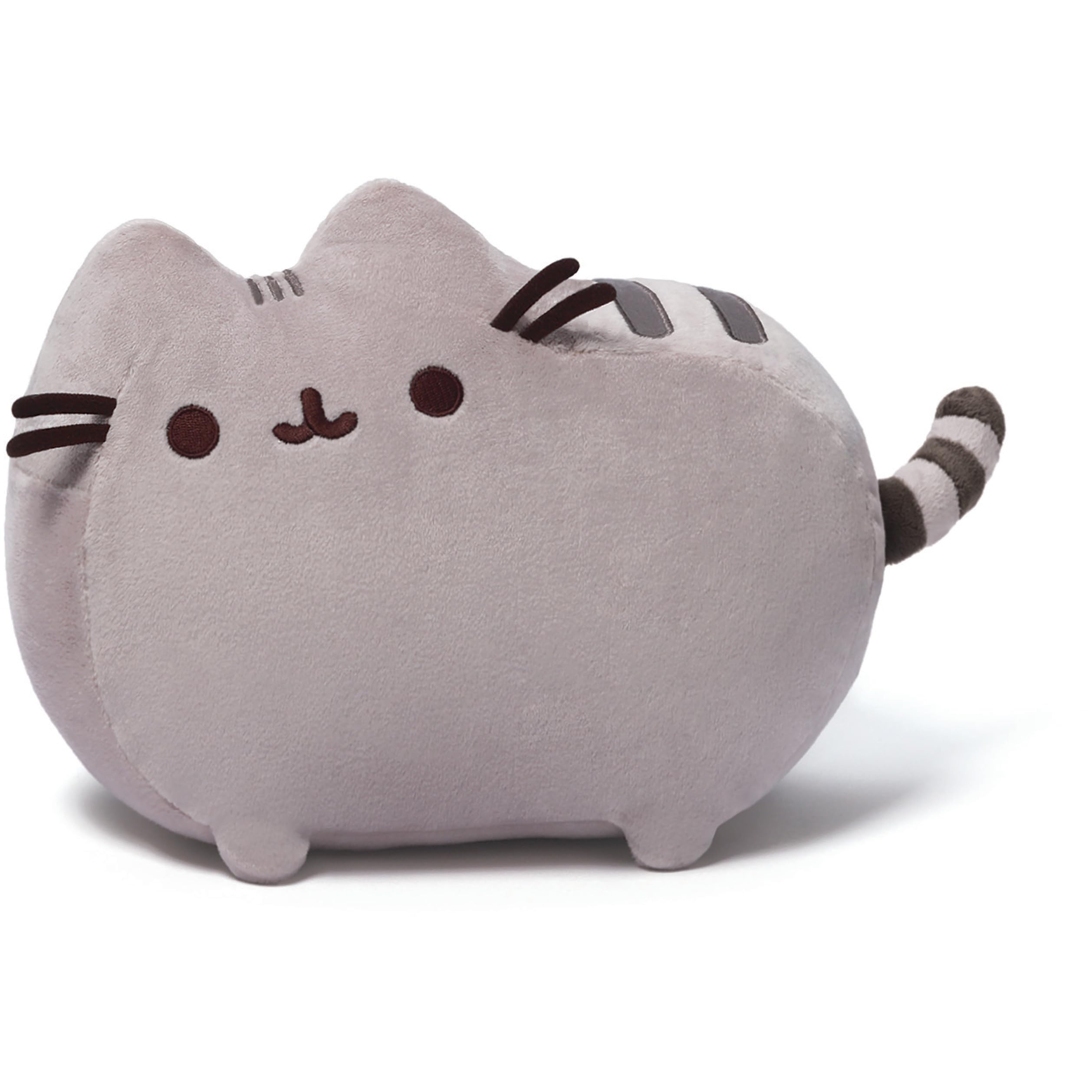 Foto 2 pulgar | Pose Clásica De Peluche Gund Pusheen The Cat Para Niños Mayores De 8 Años, Gris - Venta Internacional.