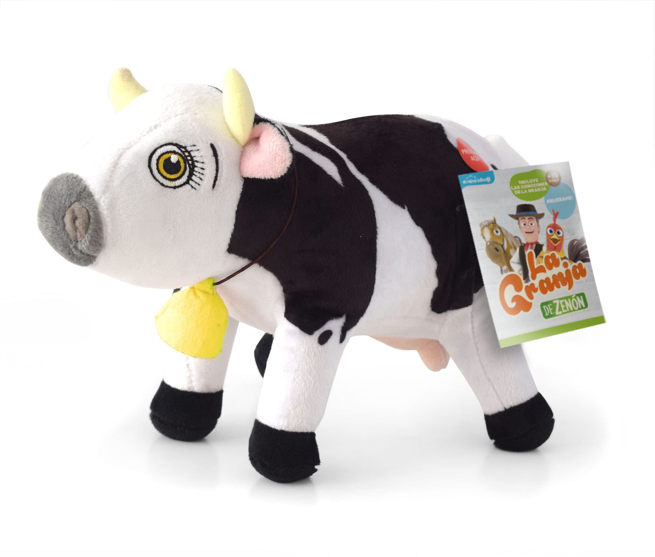 Foto 2 pulgar | Peluche La Granja De Zenón Vaca Lola Musical 20cm - Venta Internacional.