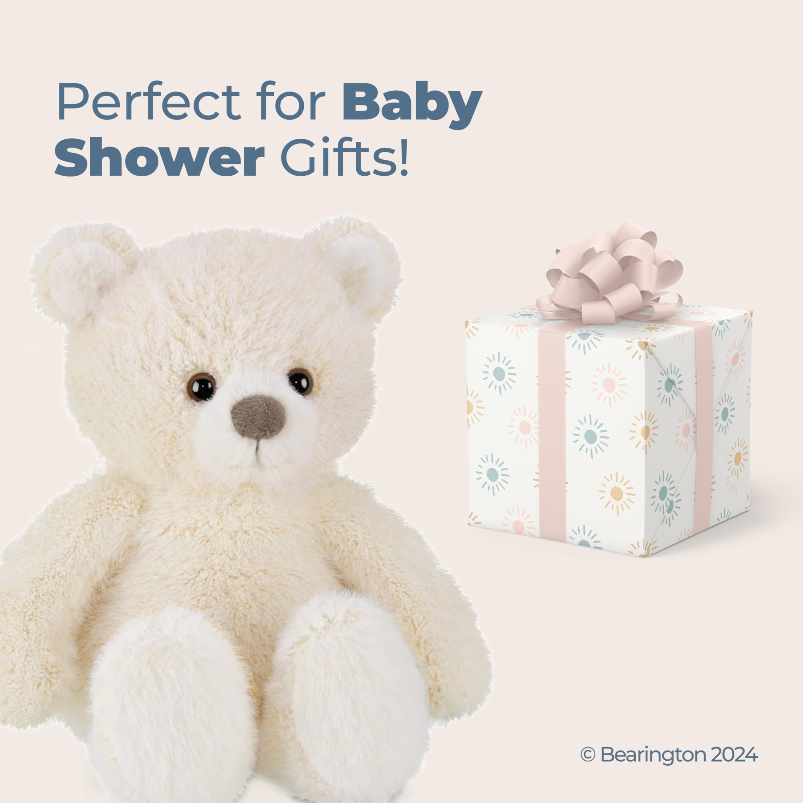 Foto 6 pulgar | Oso De Peluche Bearington Tucker, Color Blanco Roto, 28 Cm - Venta Internacional.