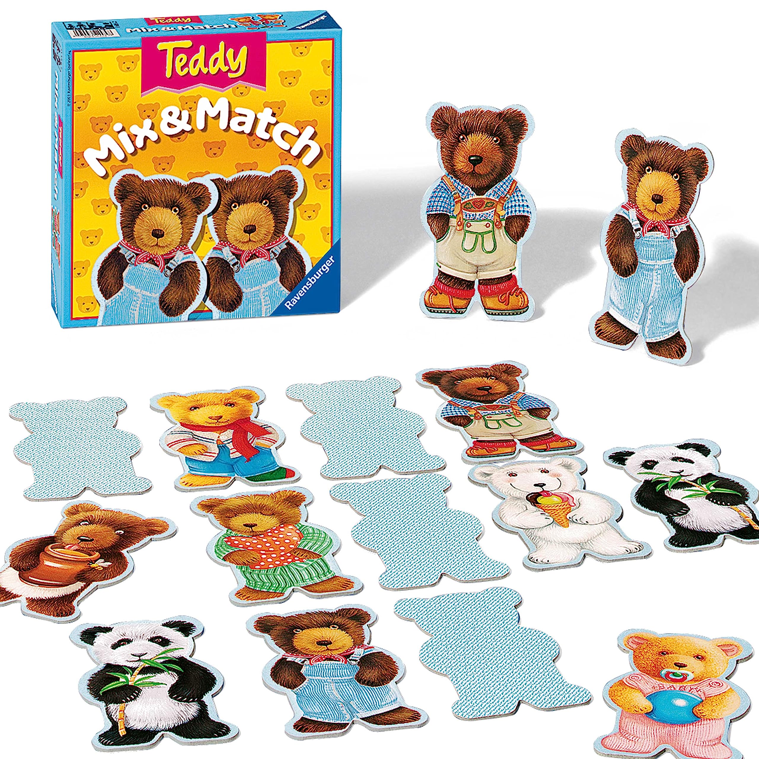 Foto 2 pulgar | Juego Infantil Interactivo Ravensburger Teddy Mix & Match - Venta Internacional.