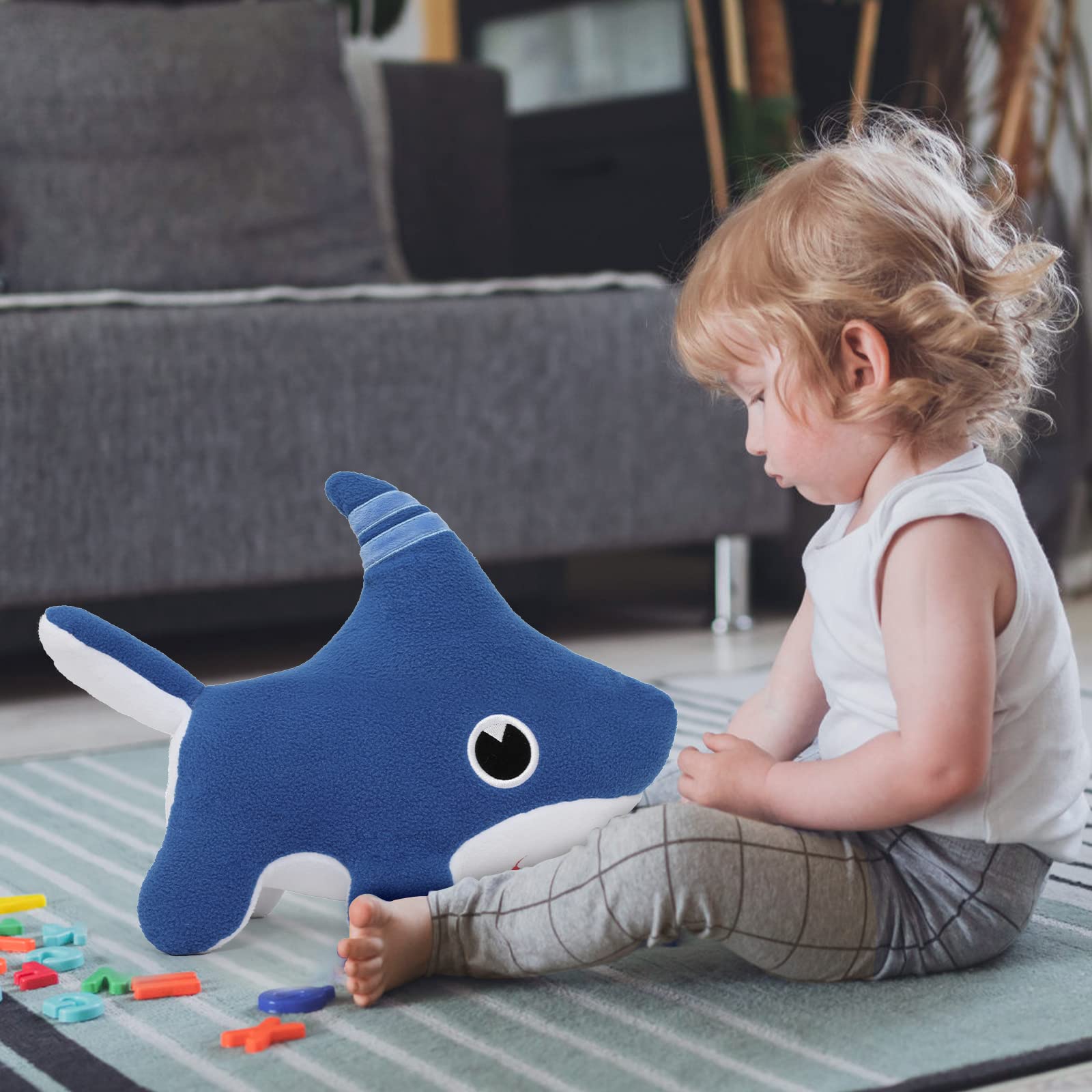 Foto 5 pulgar | Peluche Tezituor Baby Shark Dog, 38 Cm - Venta Internacional.