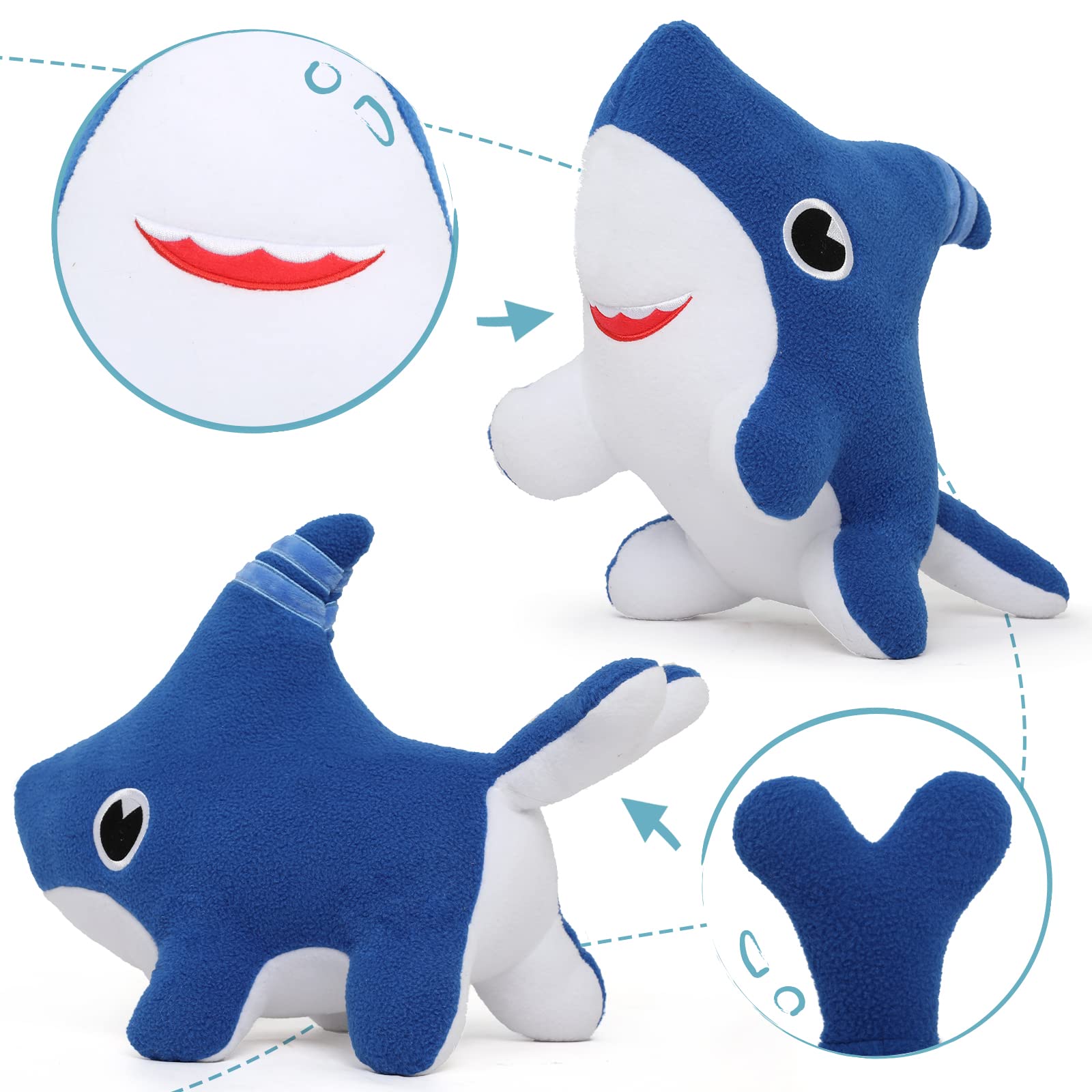 Foto 7 pulgar | Peluche Tezituor Baby Shark Dog, 38 Cm - Venta Internacional.