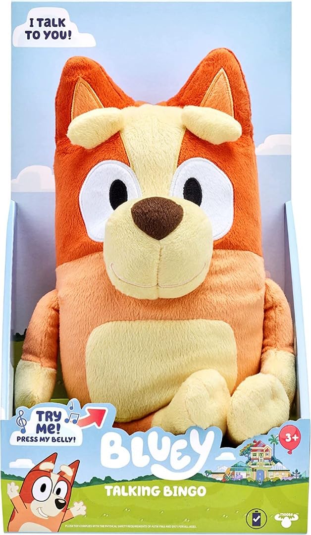 Foto 1 | Peluche Bluey 17143 Sfx Interactive Talking 33 Cm - Venta Internacional.