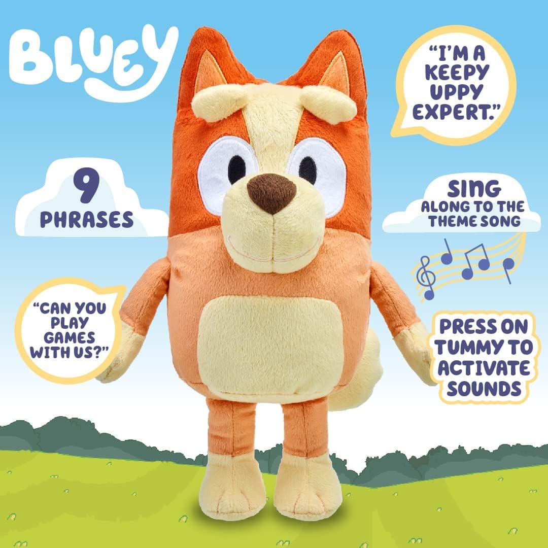 Foto 5 pulgar | Peluche Bluey 17143 Sfx Interactive Talking 33 Cm - Venta Internacional.