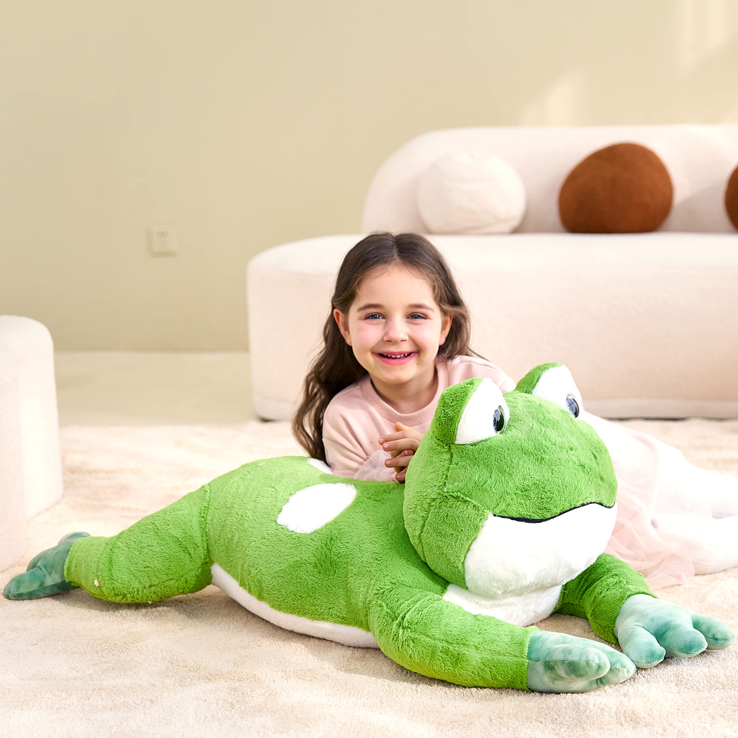 Foto 4 pulgar | Peluche Ikasa Giant Frog 30 Cm Para Niños - Venta Internacional.