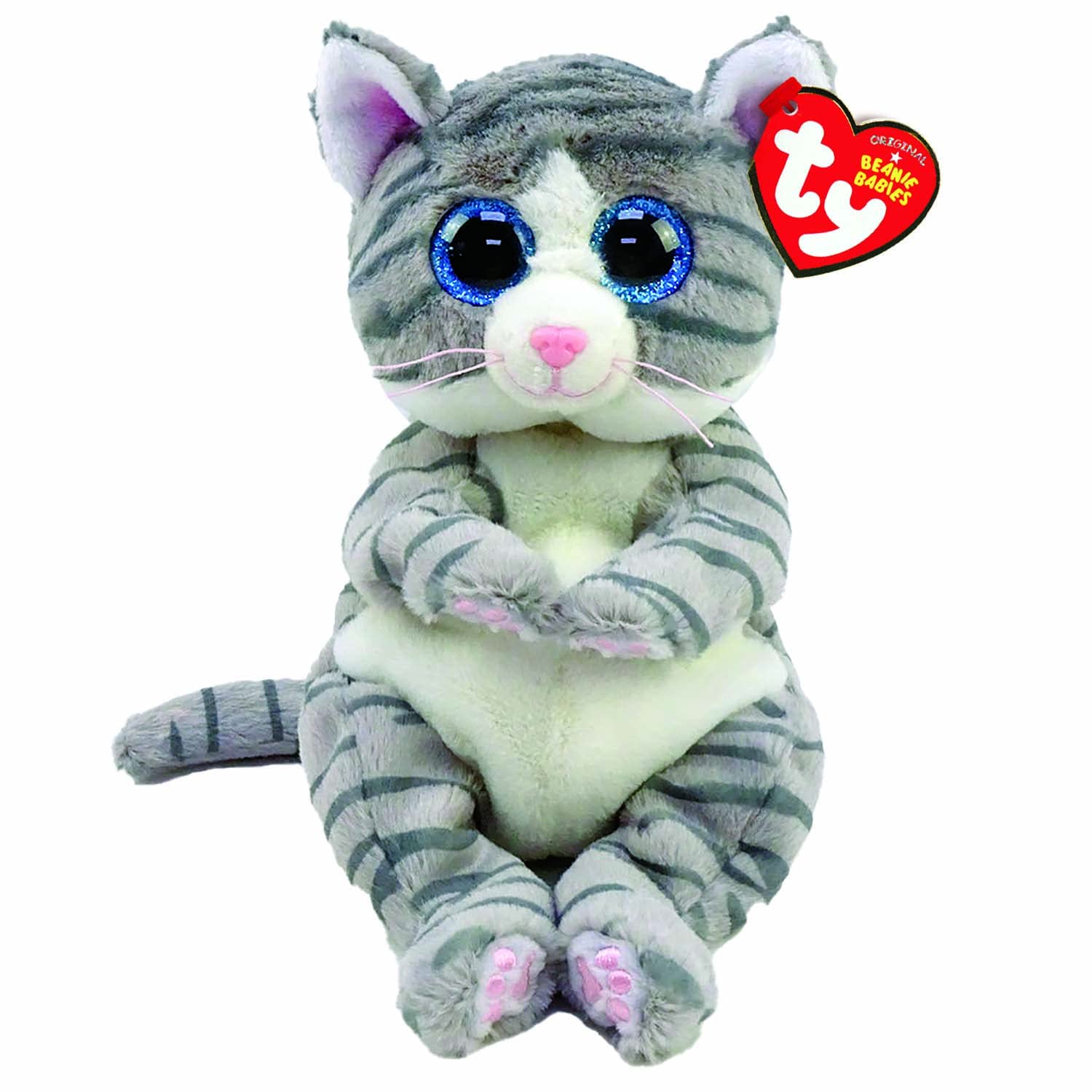 Foto 2 pulgar | Peluche Ty Beanie Mitzi Grey Cat - Venta Internacional.