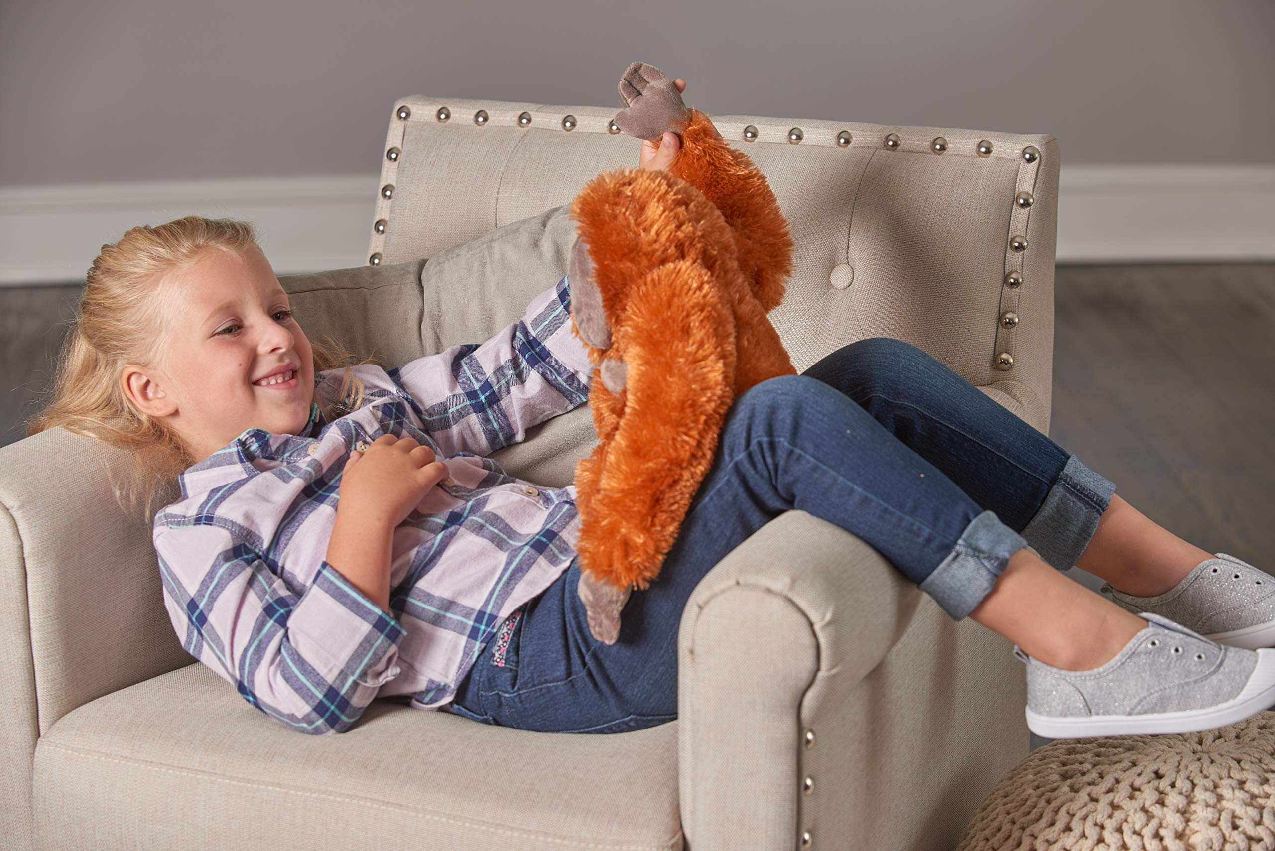 Foto 5 | Peluche De Peluche Wild Republic Orangutan Cuddlekins De 30 Cm - Venta Internacional.