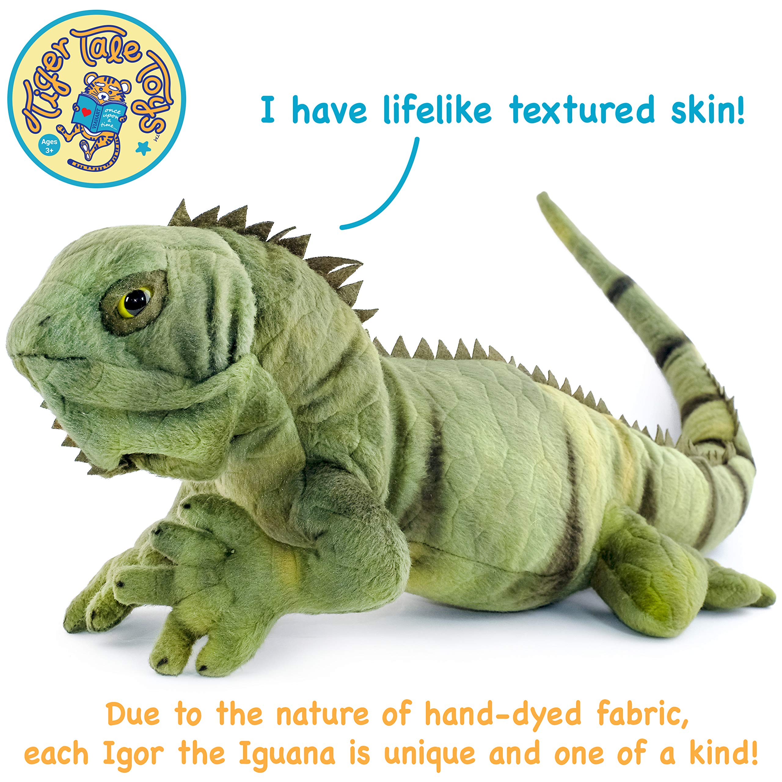 Foto 2 | Peluche Viahart Igor The Iguana, Lagarto De Peluche, 67 Cm - Venta Internacional.