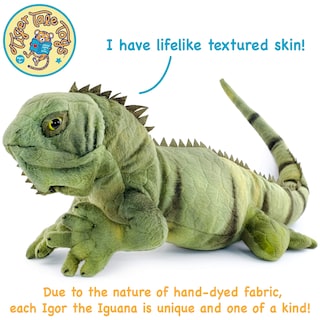 Foto 2 | Peluche Viahart Igor The Iguana, Lagarto De Peluche, 67 Cm - Venta Internacional.