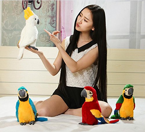 Foto 3 pulgar | Peluche Con Bonito Conejo, Guacamayo, Loro, 25 Cm - Venta Internacional.
