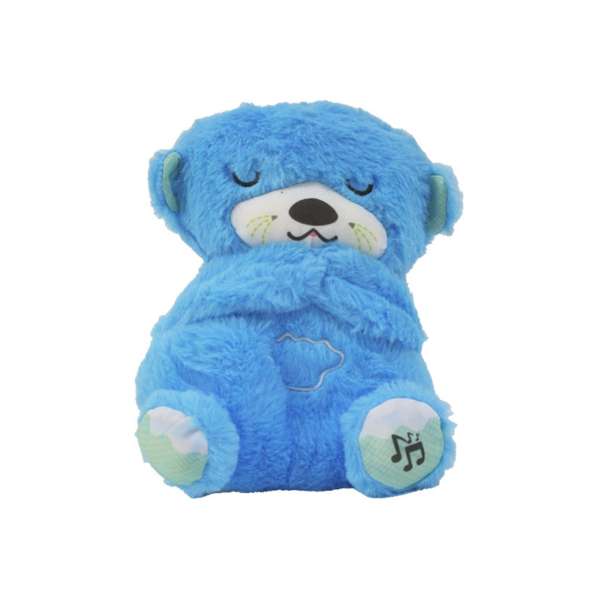 Nutria De Peluche Que Respira, Con Luz Y Simulador De Respiración.