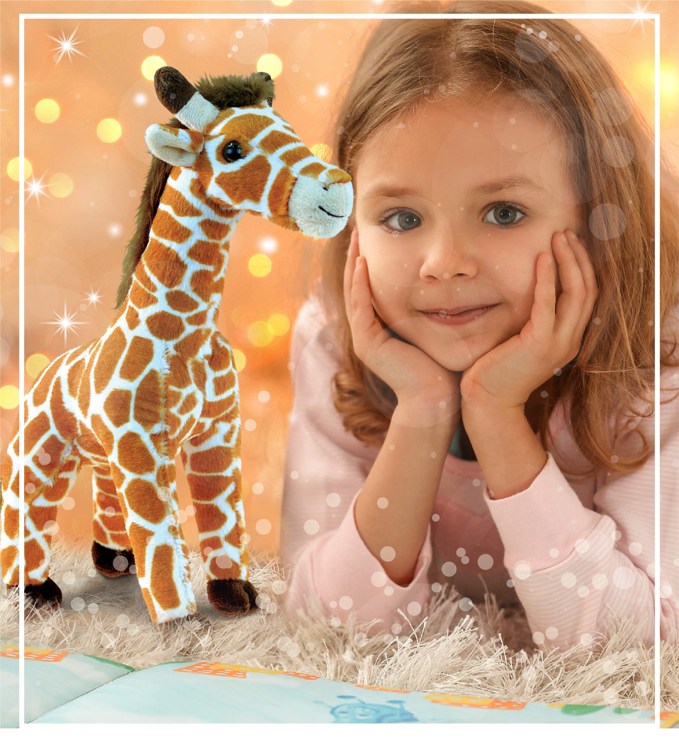 Foto 8 pulgar | Jirafa de Peluche Dollibu 32 cm para Niños y Adultos - Venta Internacional