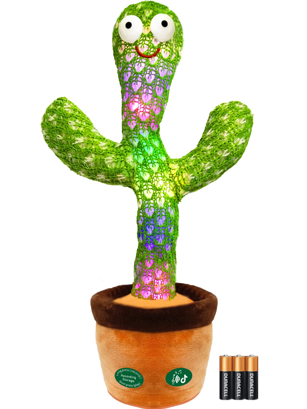 Foto 2 pulgar | Juguete Dancing Talking Cactus con 120 Canciones Pbooo para Bebé - Venta Internacional