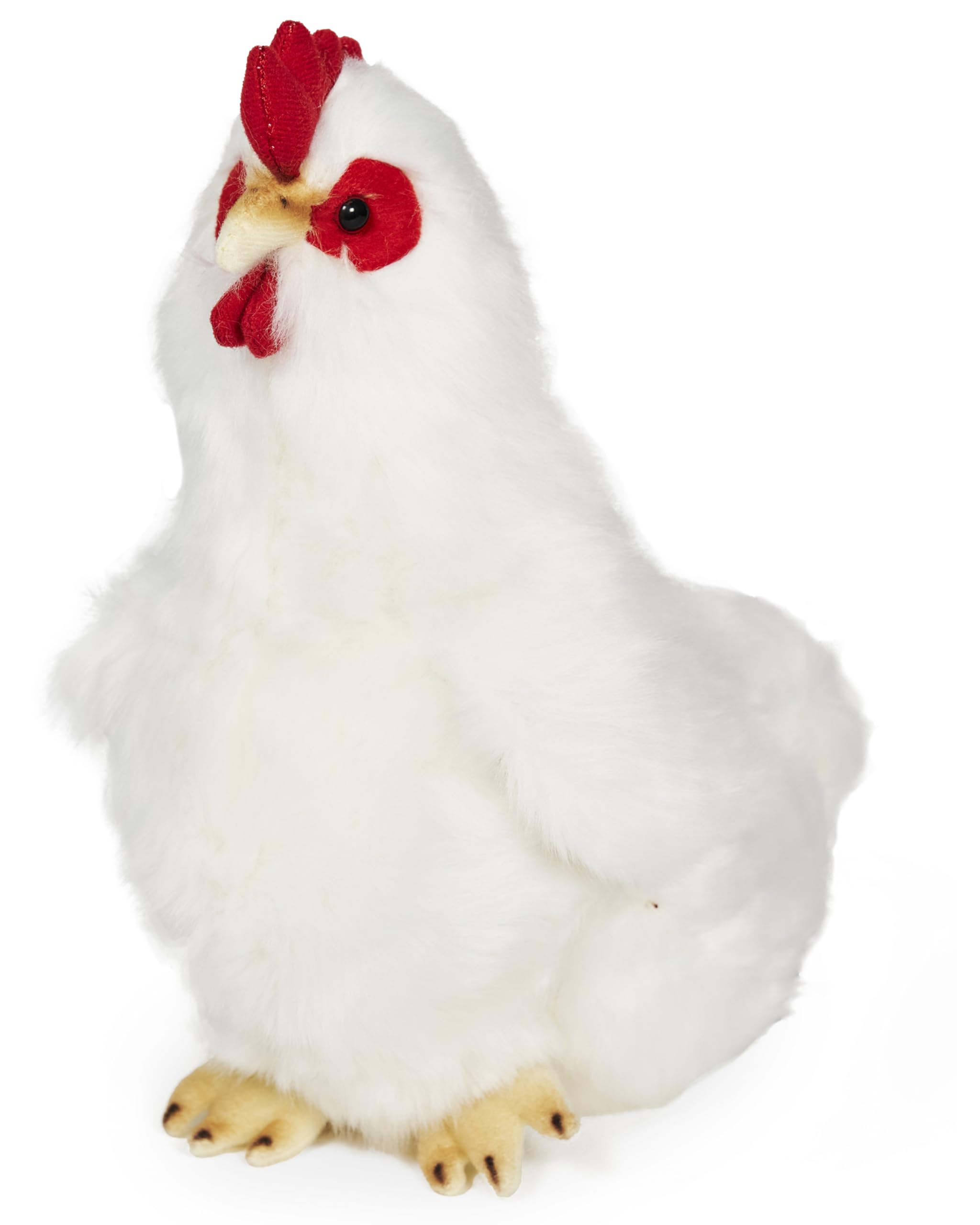 Foto 2 pulgar | Peluche Con Forma De Gallina Blanca De Peluche Bearington Henny, 23 Cm - Venta Internacional.
