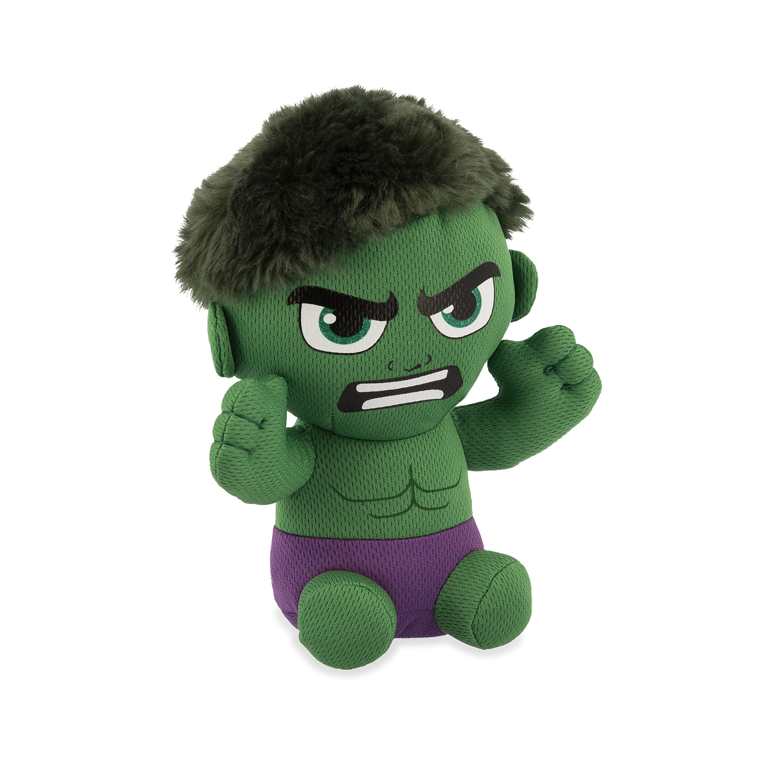 Foto 3 pulgar | Juguete De Peluche Incredible Hulk, Color Verde Y Morado, Regular, 20 Cm - Venta Internacional.
