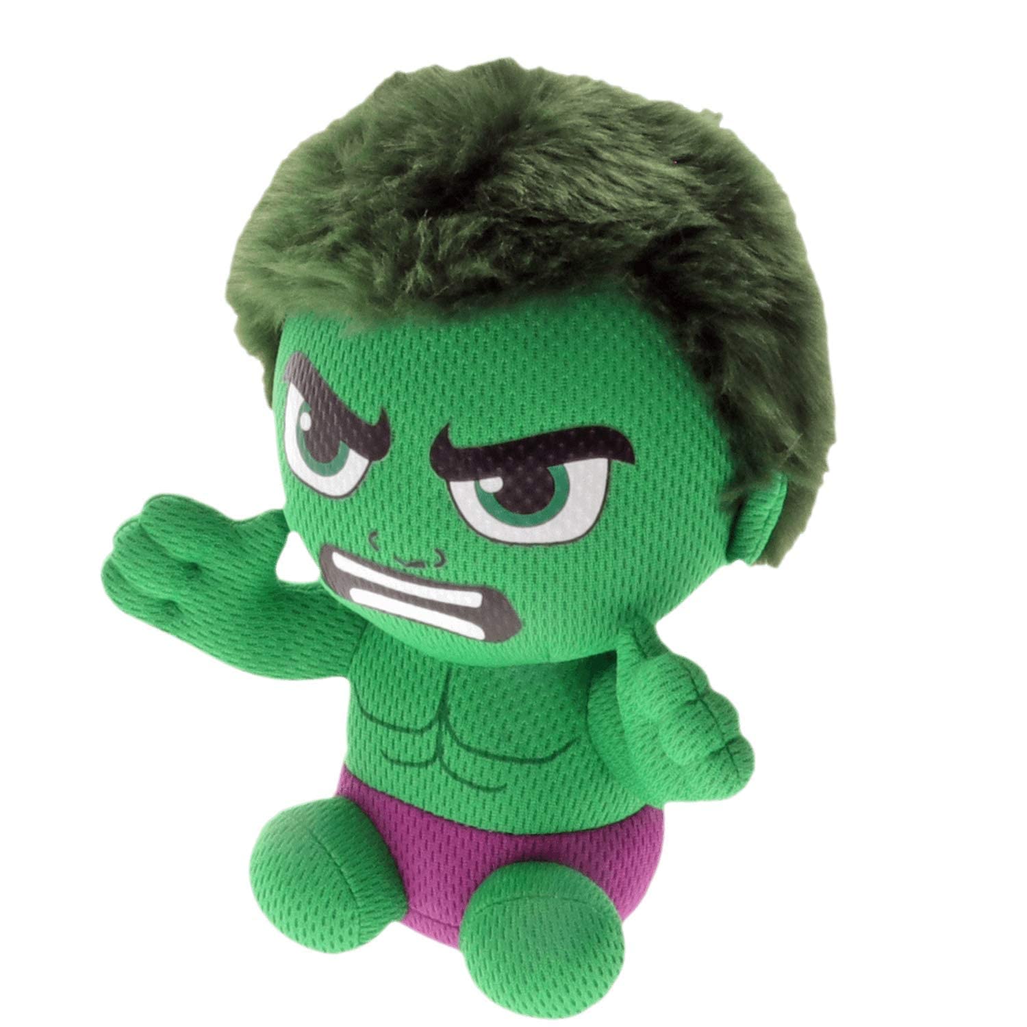 Foto 5 pulgar | Juguete De Peluche Incredible Hulk, Color Verde Y Morado, Regular, 20 Cm - Venta Internacional.