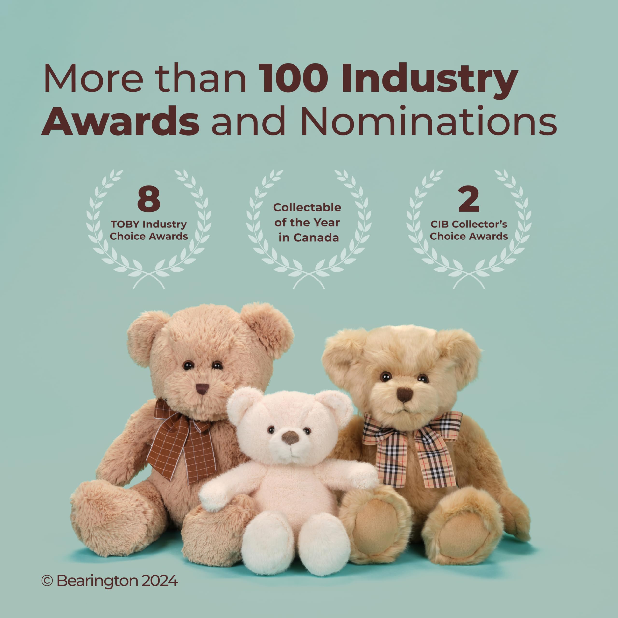 Foto 4 | Peluche Bearington Swings The Monkey, Animal De Peluche Con Forma De Mono De 15 Pulgadas - Venta Internacional.