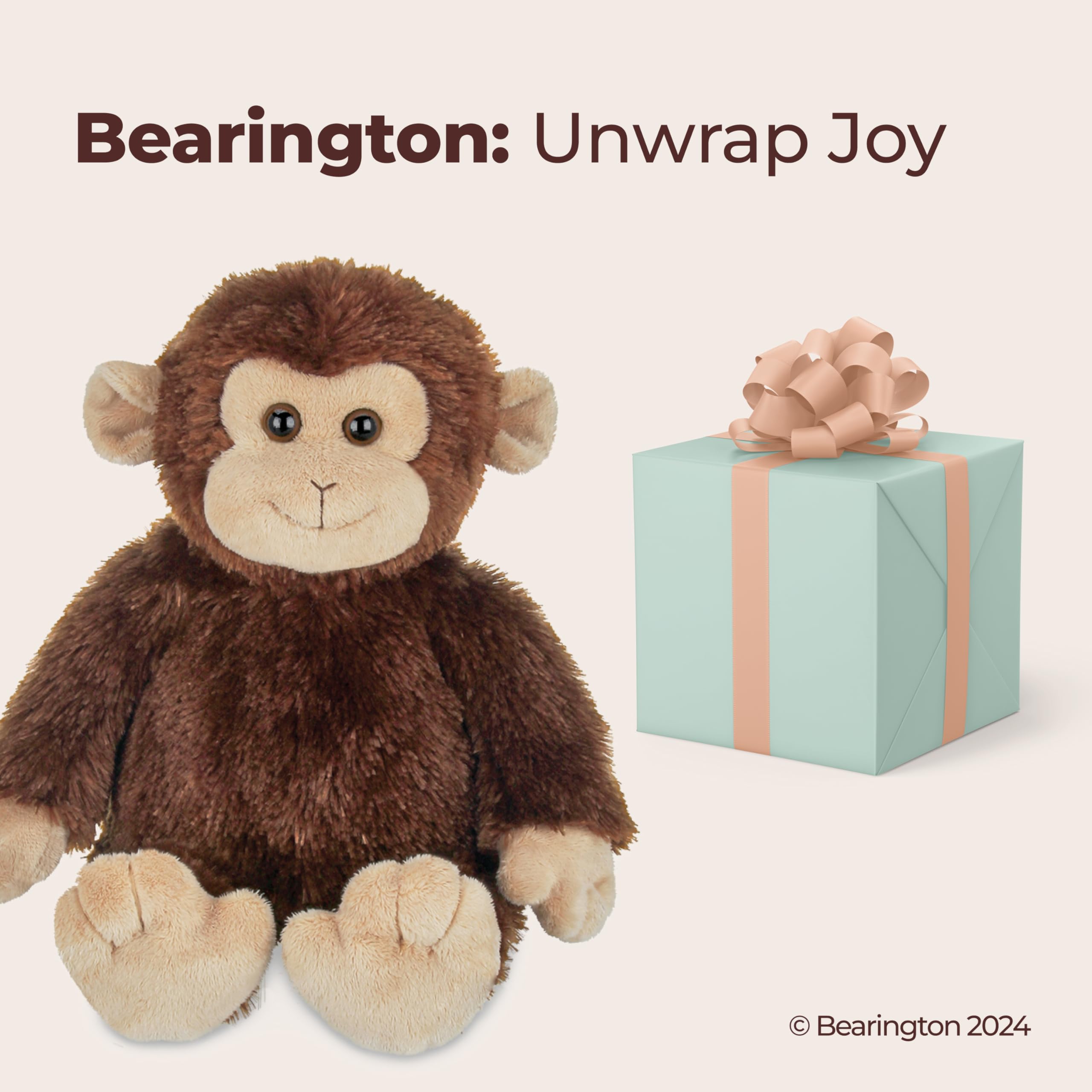 Foto 6 pulgar | Peluche Bearington Swings The Monkey, Animal De Peluche Con Forma De Mono De 15 Pulgadas - Venta Internacional.