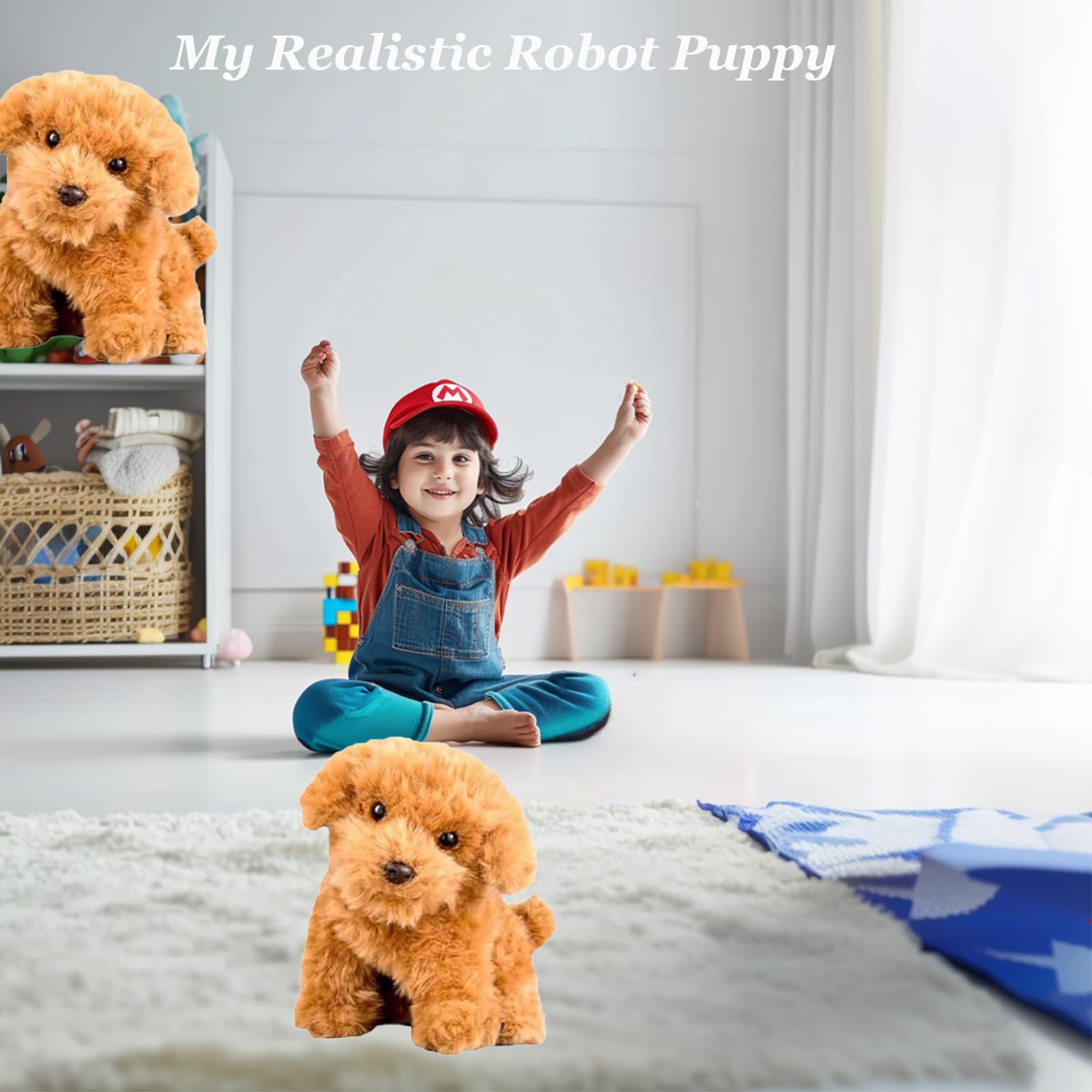 Foto 3 pulgar | El Cachorro Robot Nicoo My Realistic 2025 Walking Ladrando - Venta Internacional.