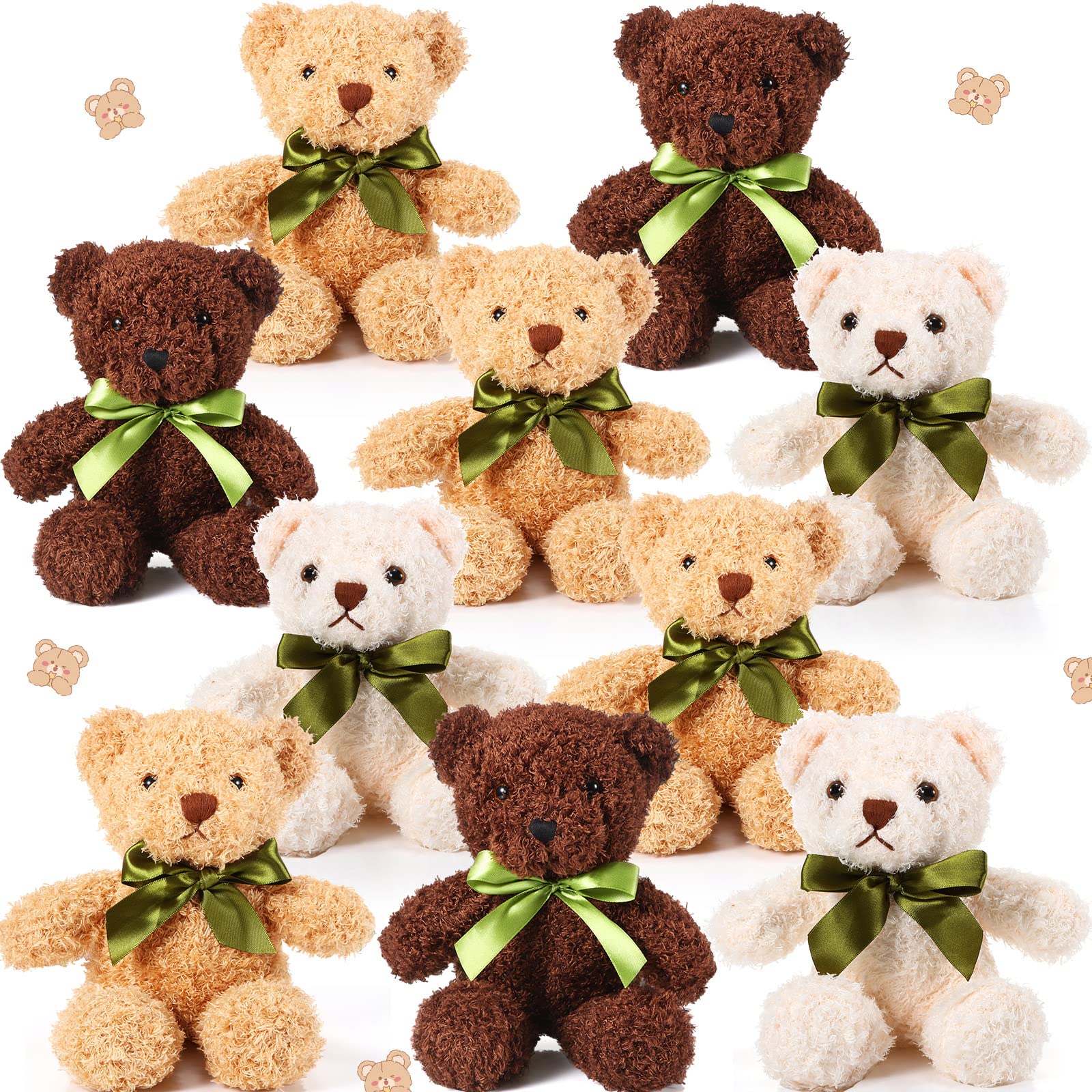 Foto 2 pulgar | Osos De Peluche Skylety Para El Día De San Valentín, 10 Piezas, Para Niños - Venta Internacional.