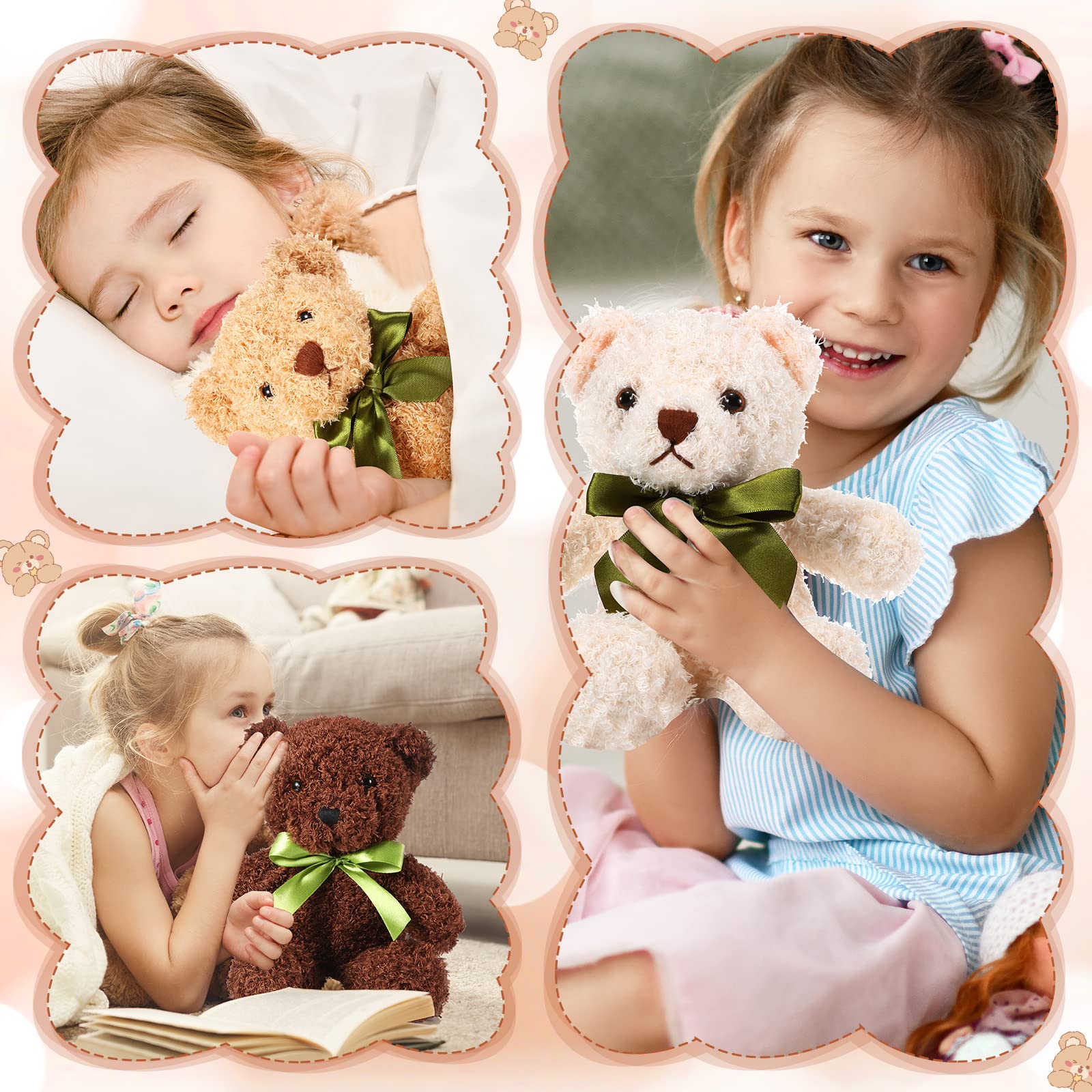 Foto 7 pulgar | Osos De Peluche Skylety Para El Día De San Valentín, 10 Piezas, Para Niños - Venta Internacional.