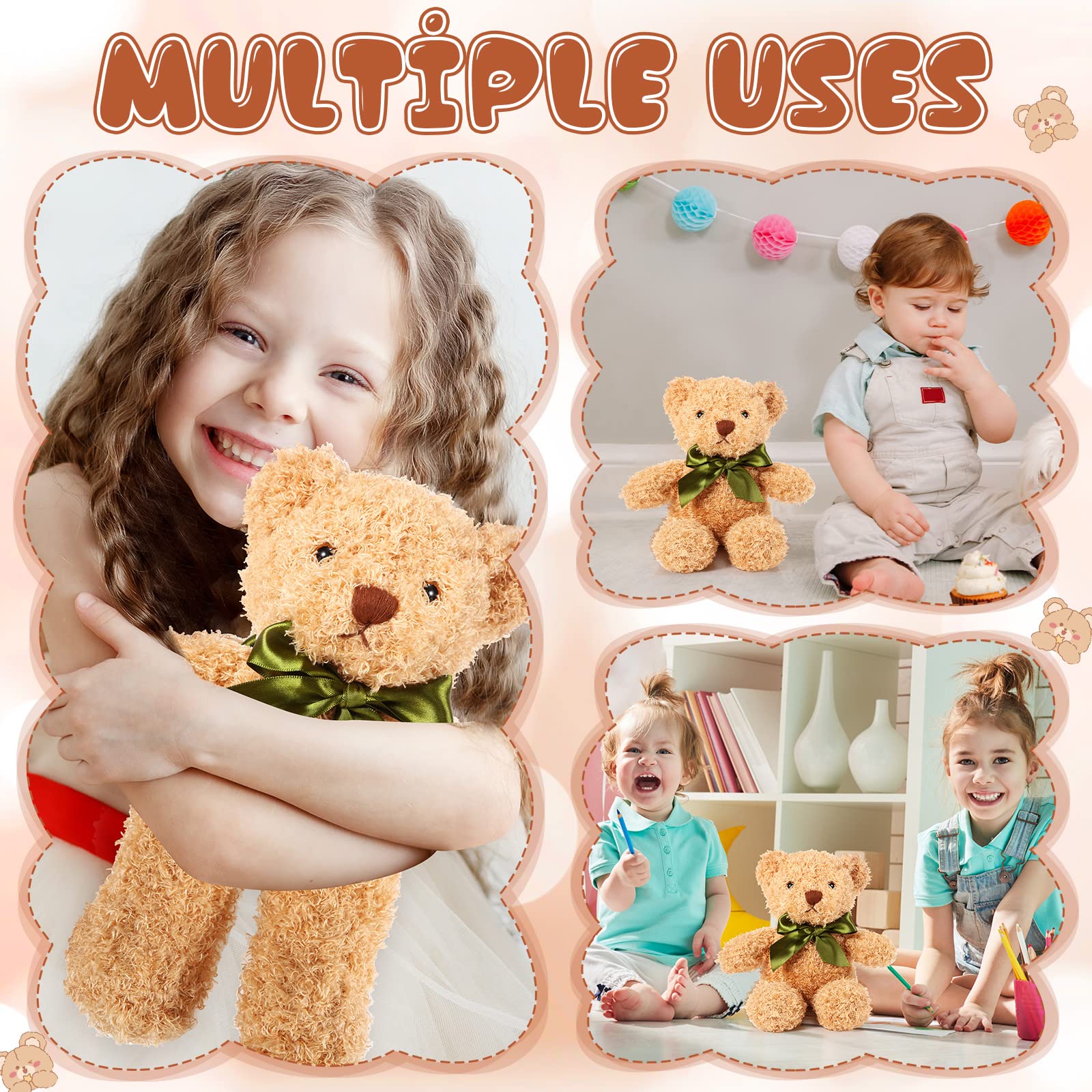 Foto 6 pulgar | Osos De Peluche Skylety Para El Día De San Valentín, 10 Piezas, Para Niños - Venta Internacional.