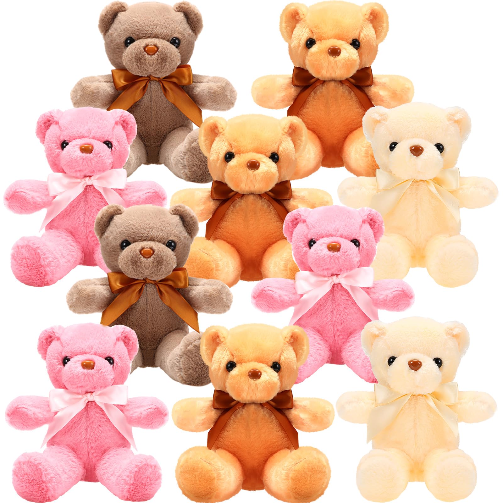 Foto 2 pulgar | Peluche De Peluche Skylety Bears Con Forma De Animales De Peluche, 10 Piezas - Venta Internacional.