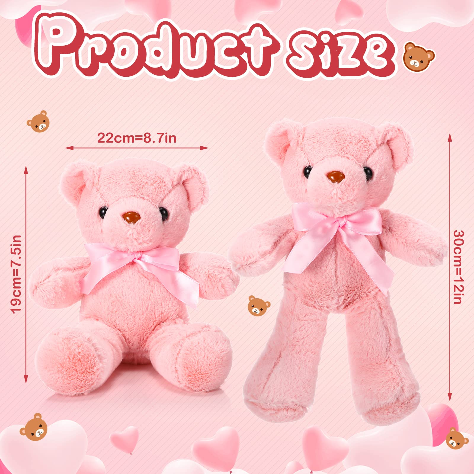 Foto 3 pulgar | Peluche De Peluche Skylety Bears Con Forma De Animales De Peluche, 10 Piezas - Venta Internacional.