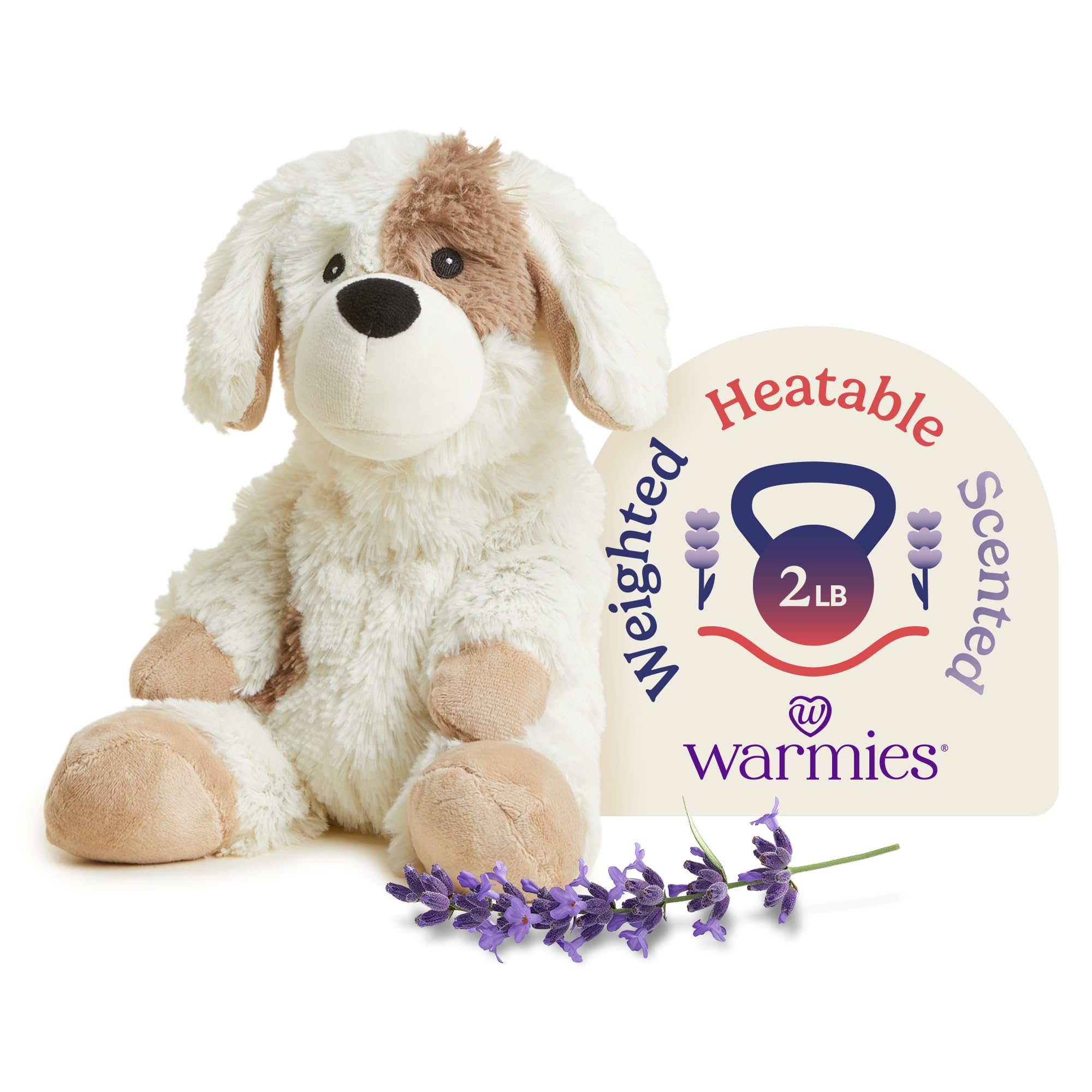 Foto 2 pulgar | Puppy Animal Warmies, Apto Para Microondas Y Con Peso Para Cachorros De 2 Kg - Venta Internacional.