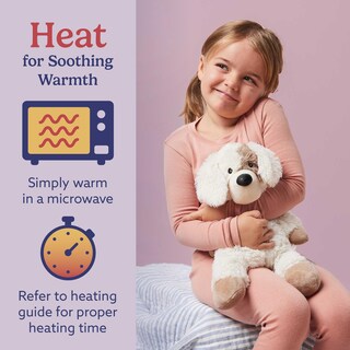 Foto 4 | Puppy Animal Warmies, Apto Para Microondas Y Con Peso Para Cachorros De 2 Kg - Venta Internacional.