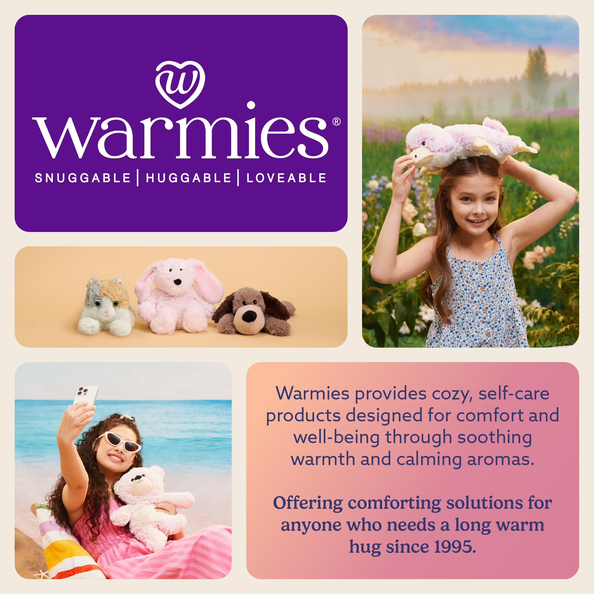 Foto 7 pulgar | Puppy Animal Warmies, Apto Para Microondas Y Con Peso Para Cachorros De 2 Kg - Venta Internacional.