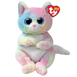 Foto 1 | Gorro De Peluche Ty Beanie Bellies Jenny The Kitten, 20 Cm, Con Purpurina - Venta Internacional.
