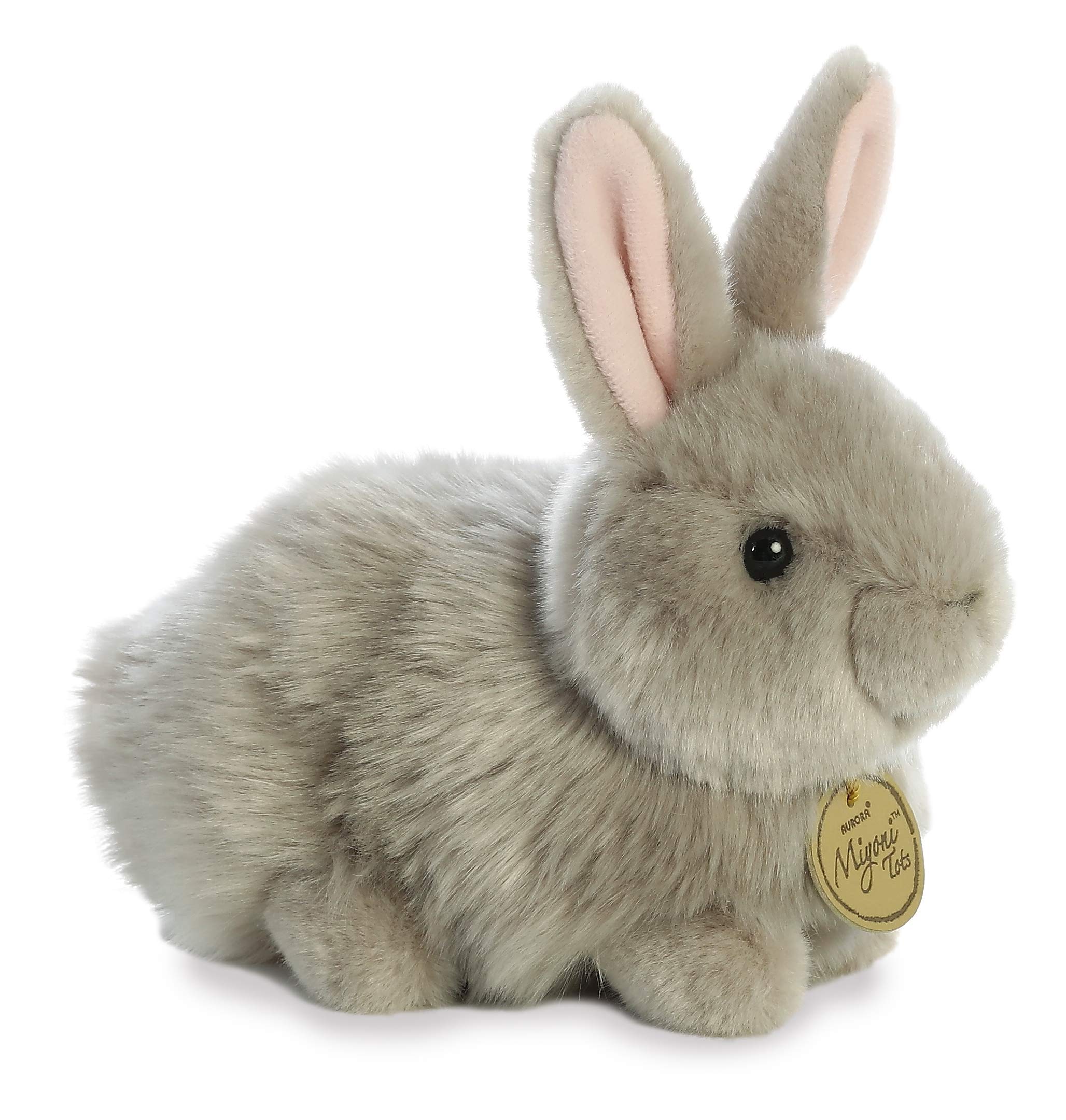 Foto 3 pulgar | Peluche Aurora Realistic Miyoni Angora Bunny 19 Cm - Venta Internacional.