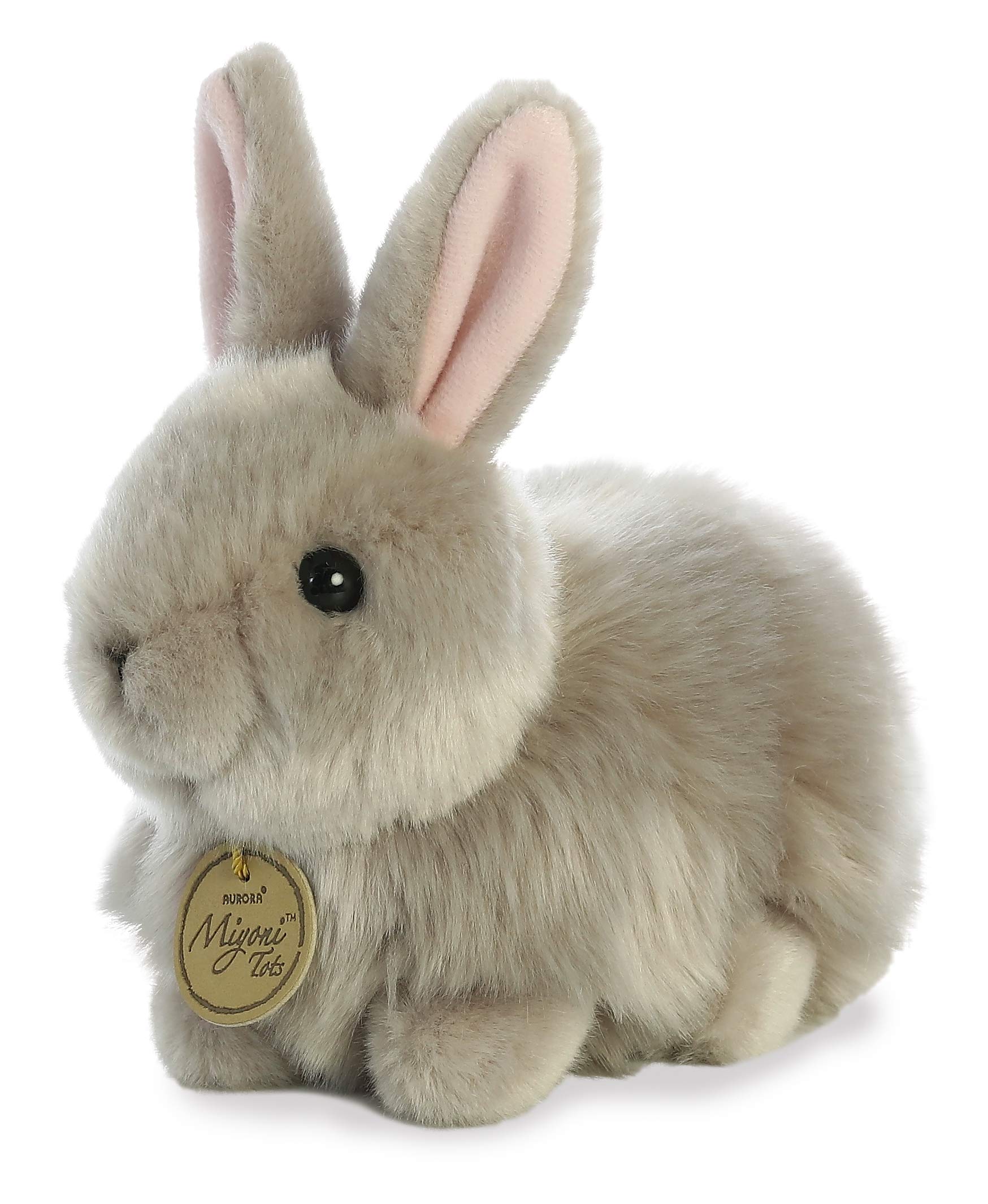 Foto 4 pulgar | Peluche Aurora Realistic Miyoni Angora Bunny 19 Cm - Venta Internacional.