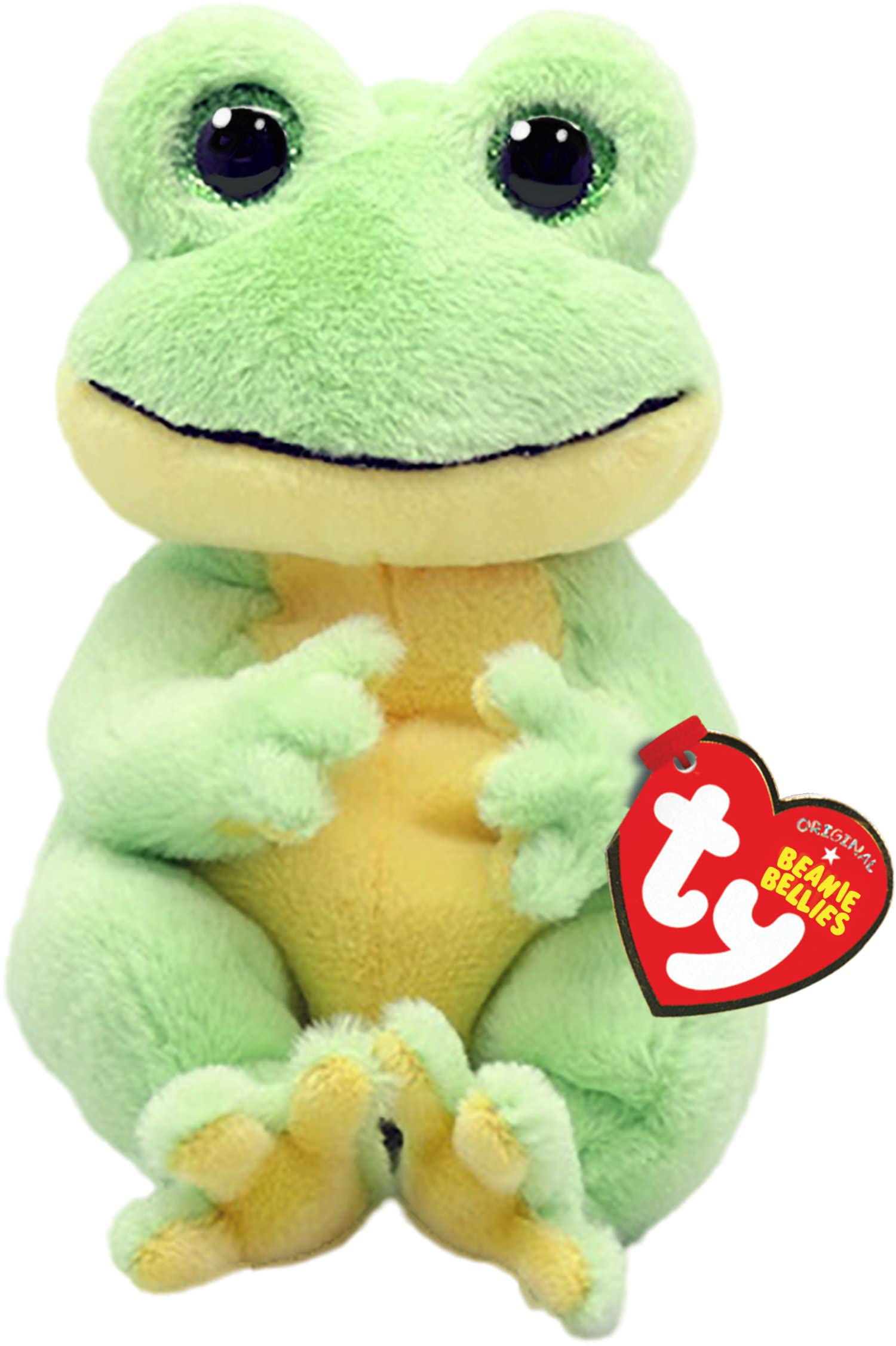 Foto 2 pulgar | Peluche Ty Beanie Bellie Snapper The Frog 15 Cm - Venta Internacional.