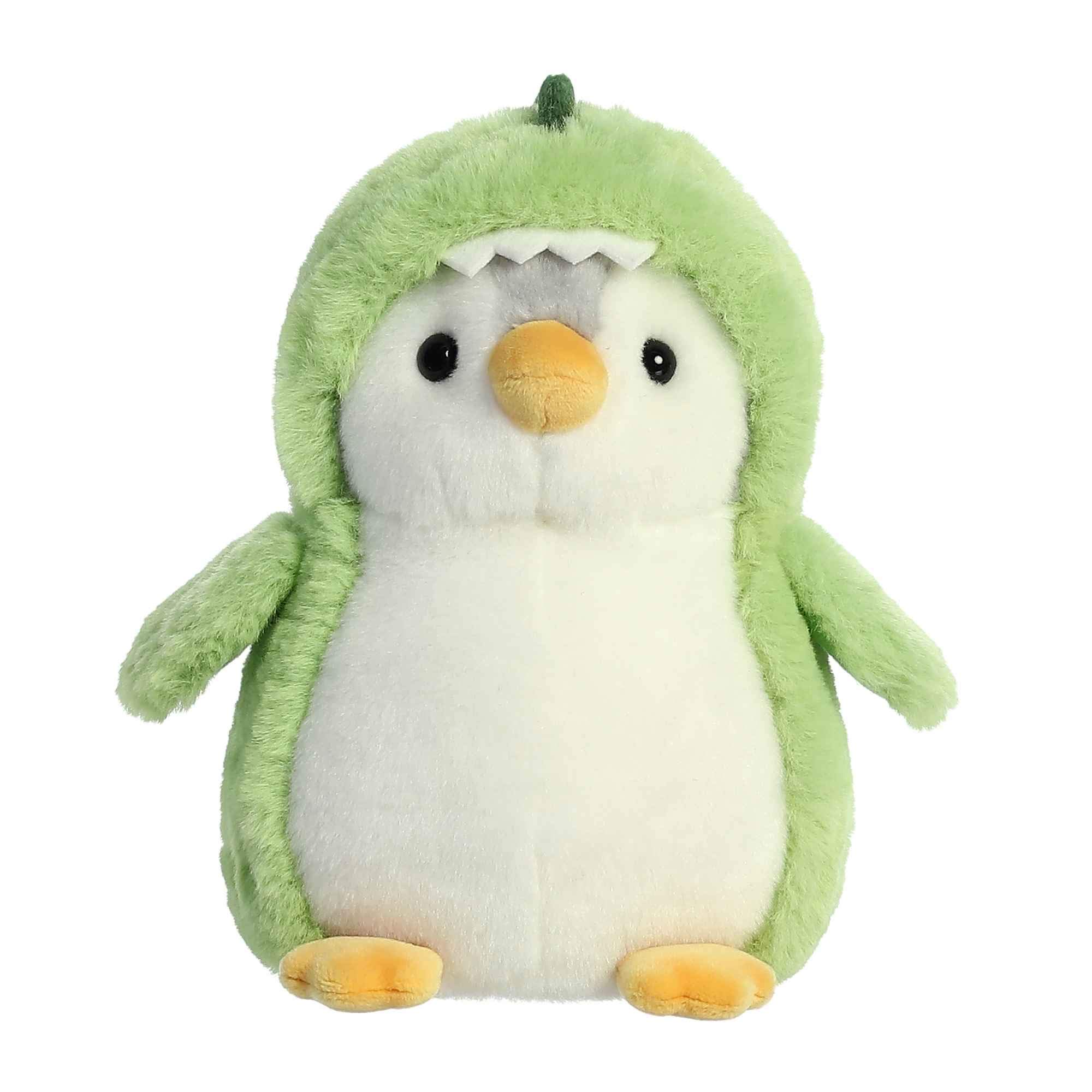 Foto 1 | Peluche Aurora Playful Pompom Penguin Dino 18 Cm, Verde - Venta Internacional.