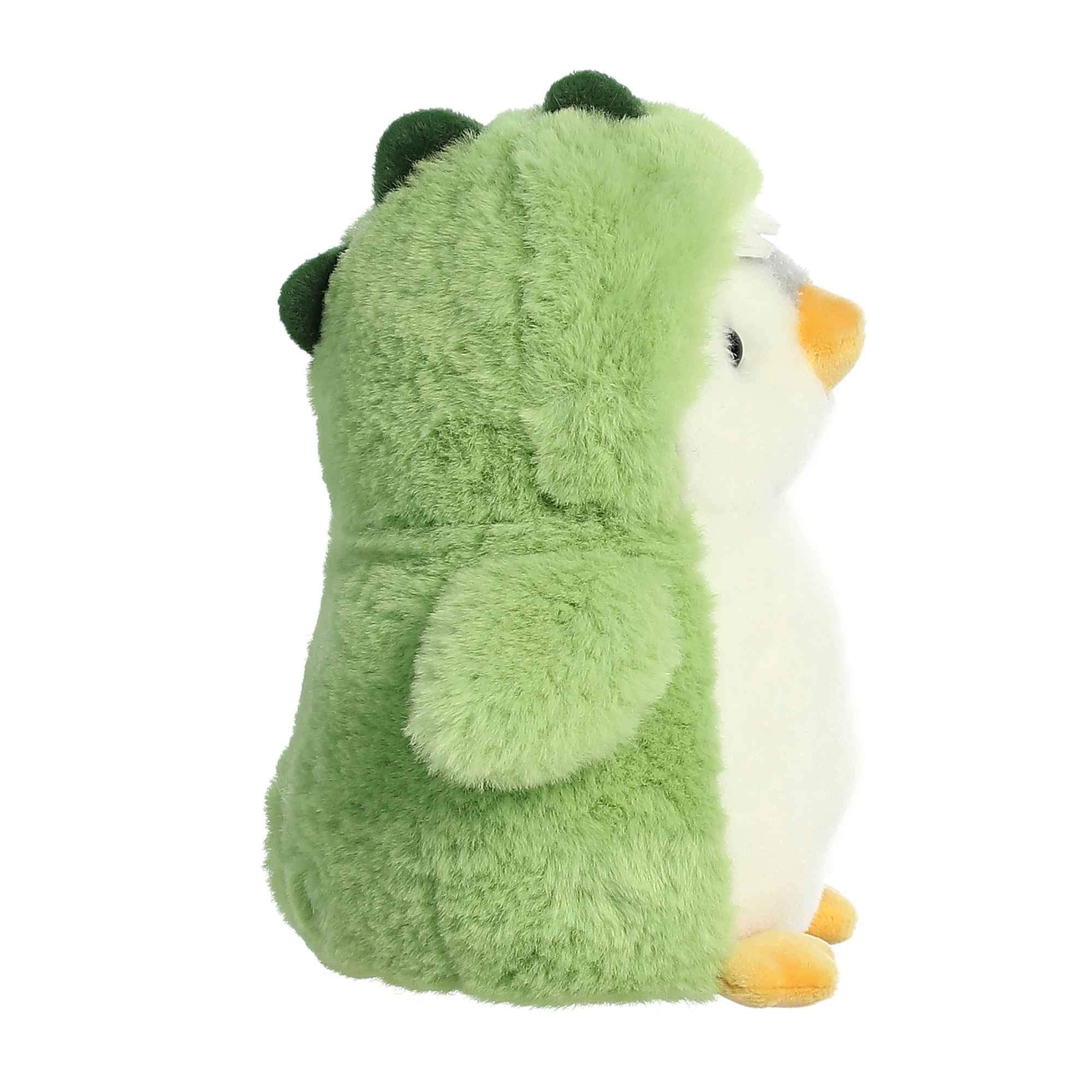 Foto 4 pulgar | Peluche Aurora Playful Pompom Penguin Dino 18 Cm, Verde - Venta Internacional.