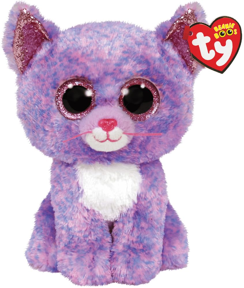 Foto 2 pulgar | Gorro Ty Cassidy Cat Con Forma De Animal De Peluche, 15 Cm, Multicolor - Venta Internacional.