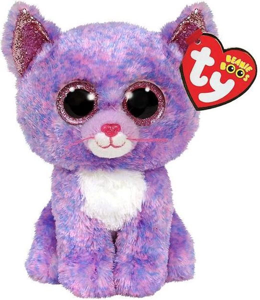 Foto 3 pulgar | Gorro Ty Cassidy Cat Con Forma De Animal De Peluche, 15 Cm, Multicolor - Venta Internacional.
