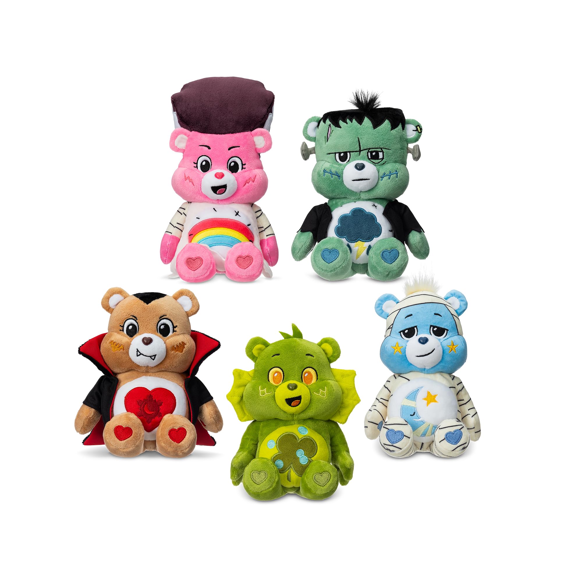 Foto 7 pulgar | Peluche Care Bears Monsters Tenderheart Dracula 9 Pulgadas - Venta Internacional