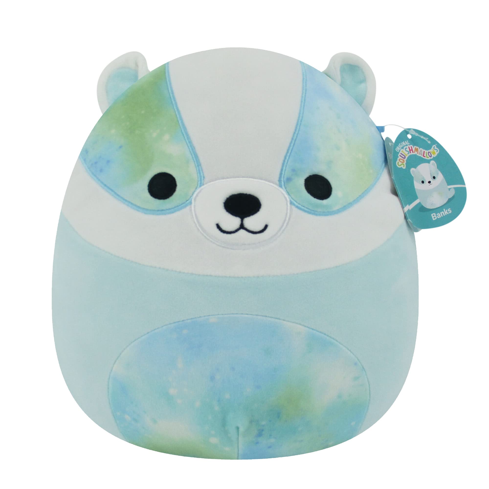 Foto 1 | Juguete De Peluche Squishmallows Banks Blue Badger 30 Cm Oficial - Venta Internacional.