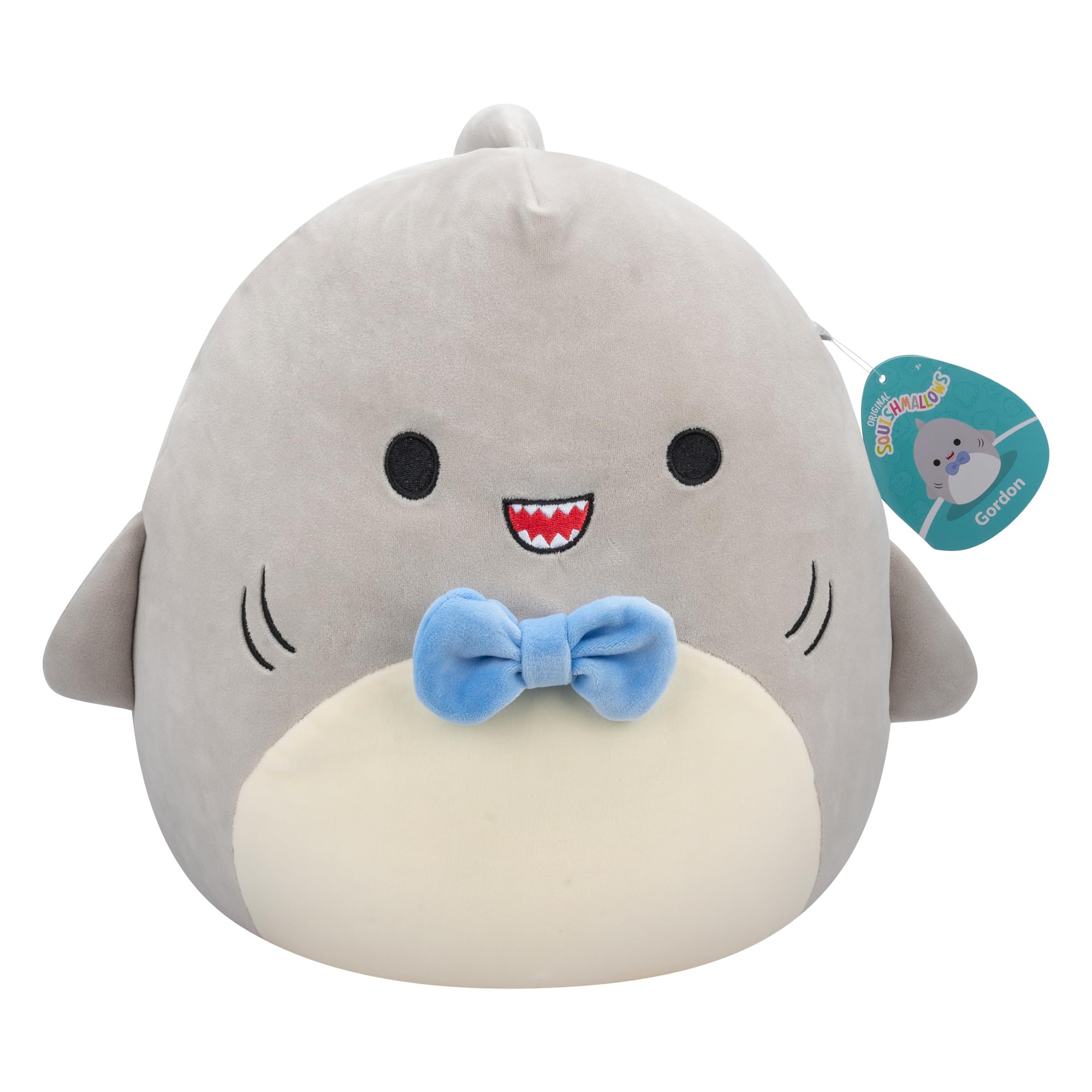 Foto 2 pulgar | Peluche Squishmallows Gordon The Grey Shark 19 Cm - Venta Internacional.