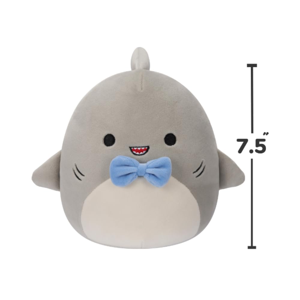 Foto 4 pulgar | Peluche Squishmallows Gordon The Grey Shark 19 Cm - Venta Internacional.