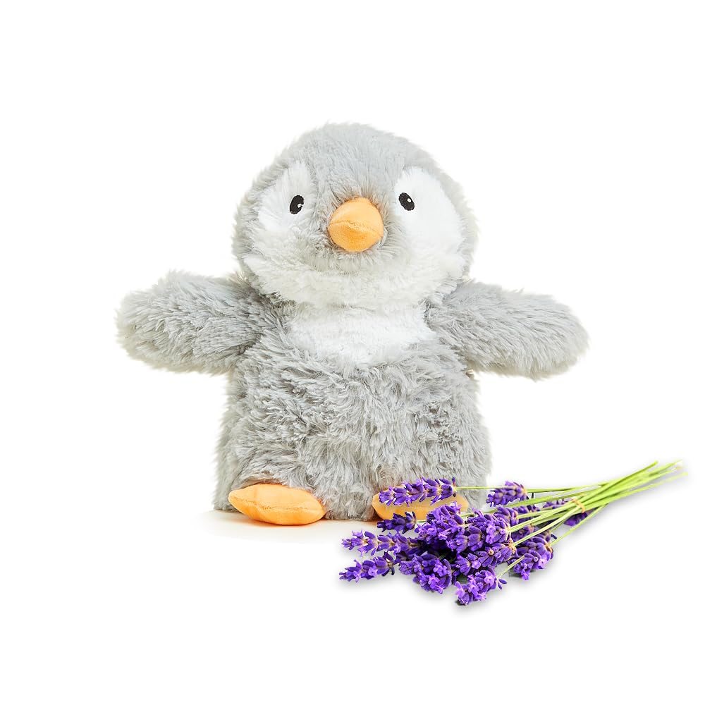 Foto 2 pulgar | Pingüino de Peluche Warmies Gris-Venta Internacional