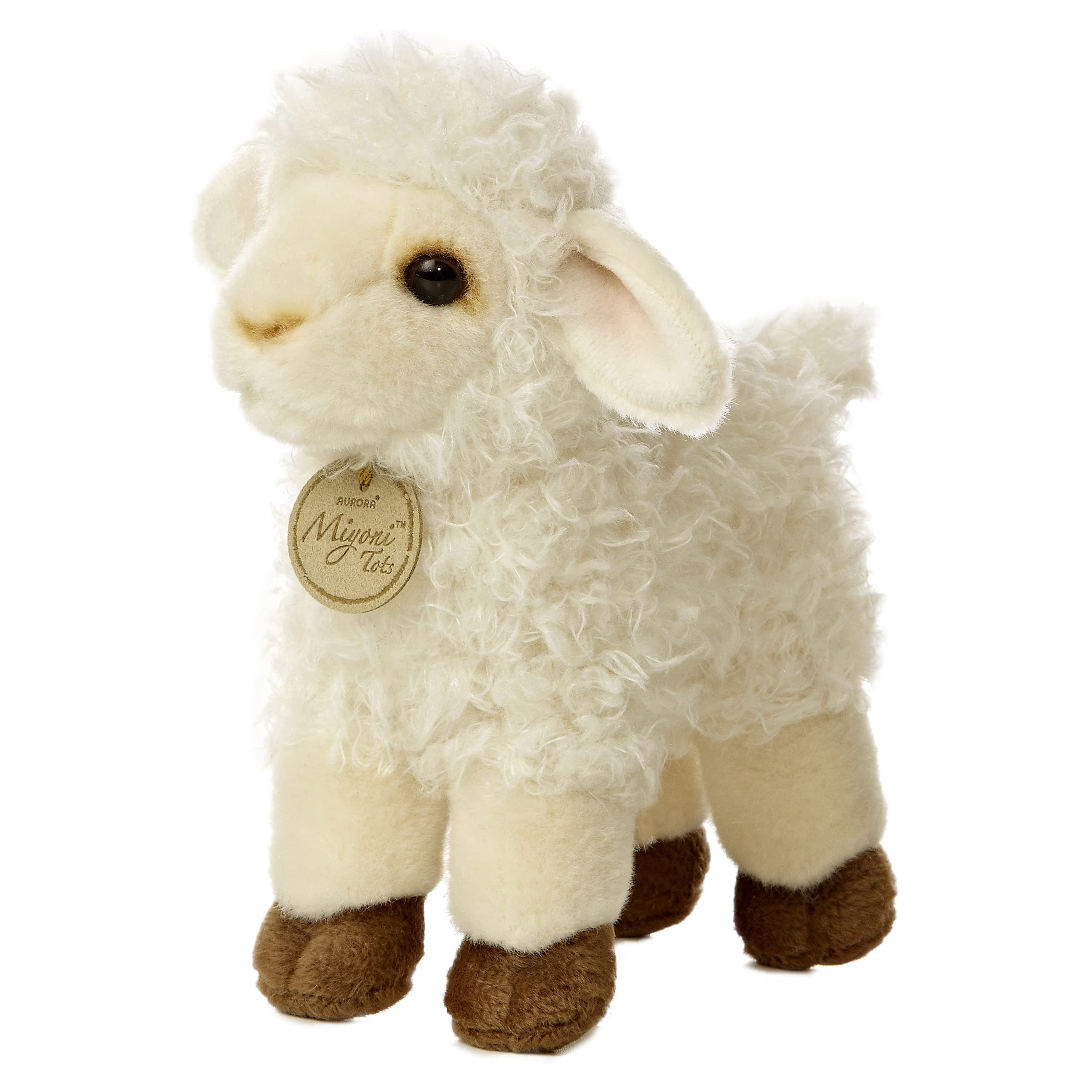 Foto 4 pulgar | Peluche Aurora  Adorable Miyoni  Tots Baby Cordero De 18 Cm - Venta Internacional.